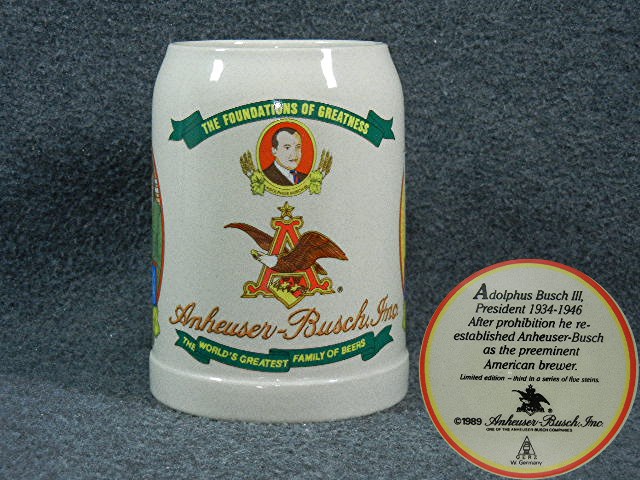 1989 Anheuser Busch Post Convention Heritage Series Ste