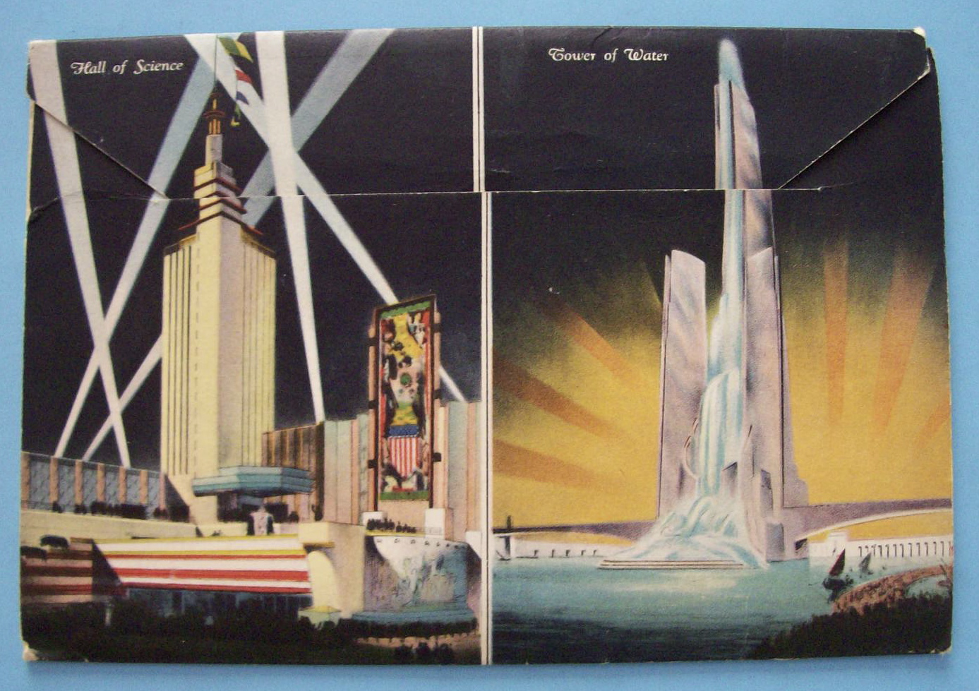 Hall Of Science Postcard Folder (Century Of Progress)