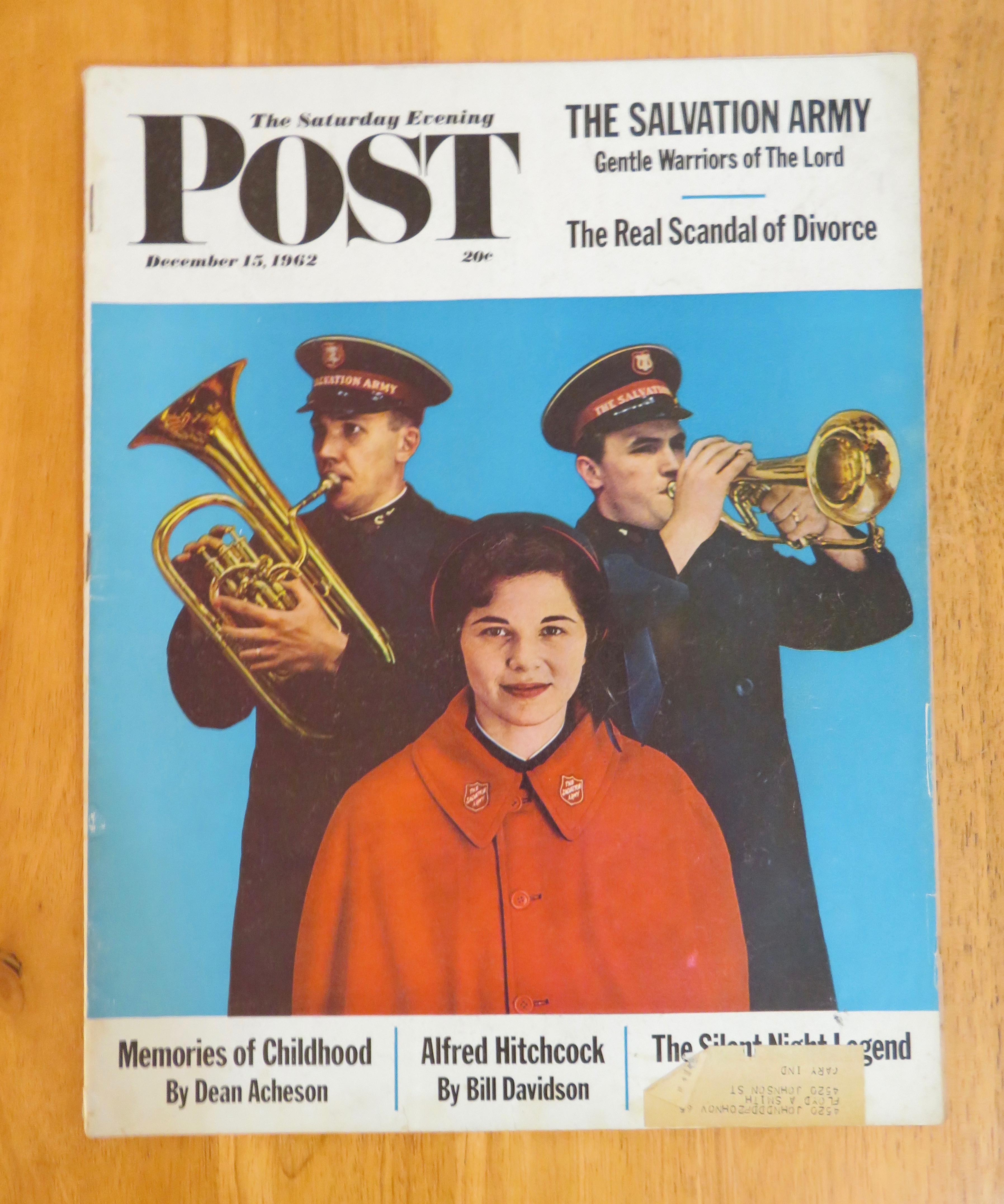 Saturday Evening Post Magazine December 15, 1962