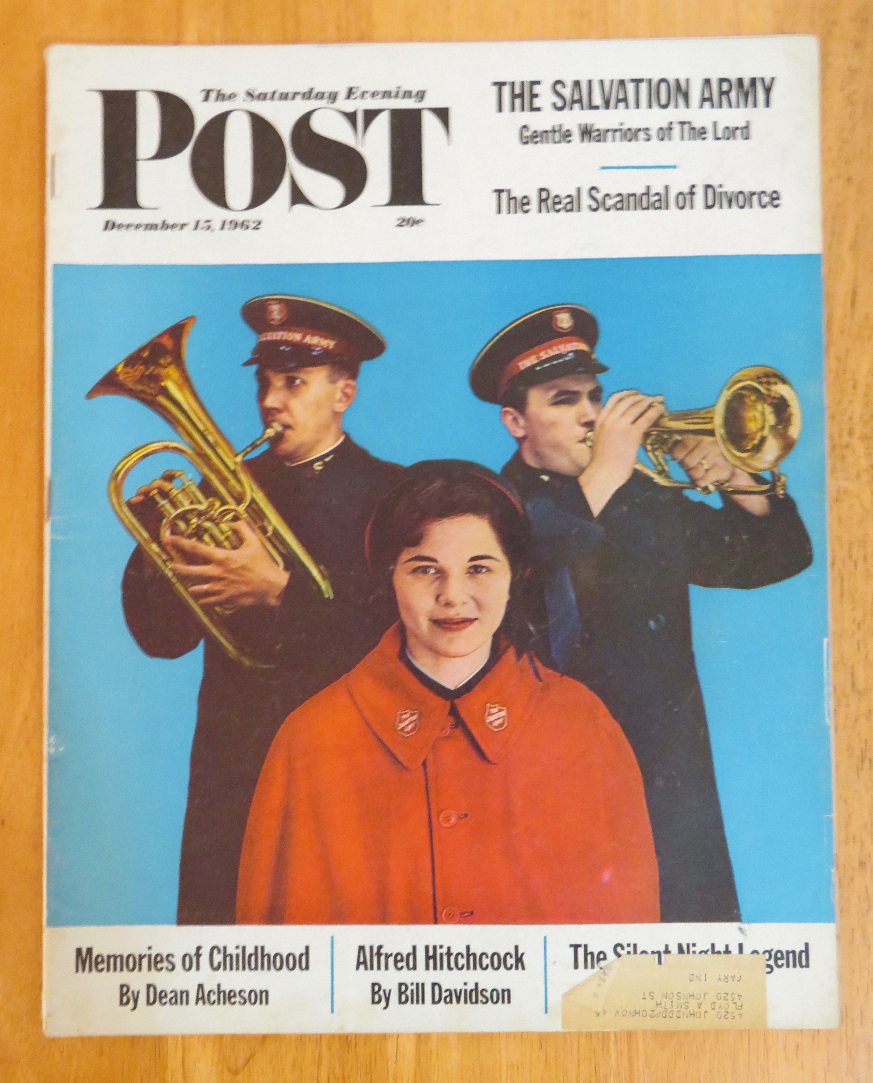 Saturday Evening Post Magazine December 15, 1962
