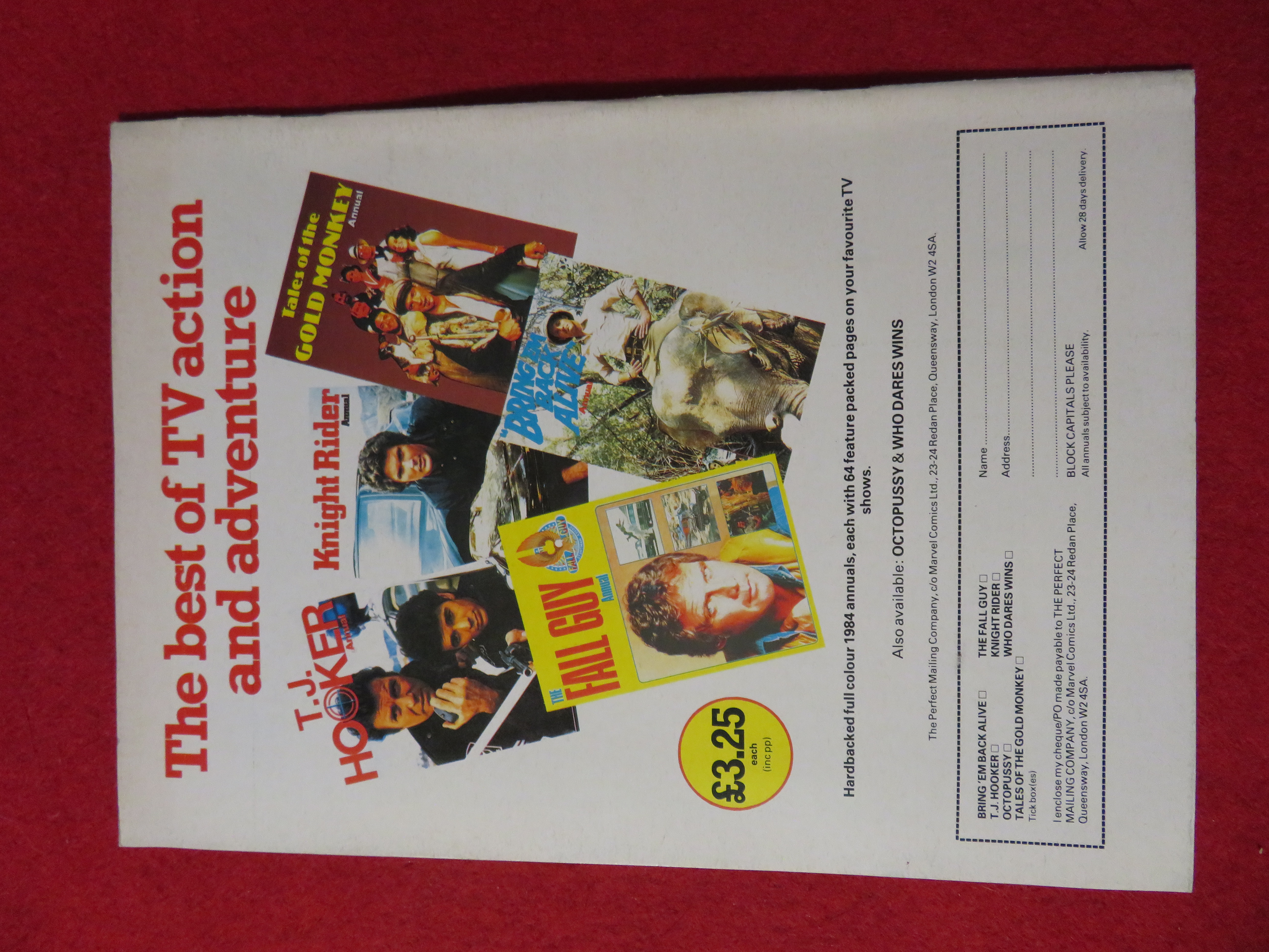 Doctor (Dr) Who Magazine Winter 1983/84