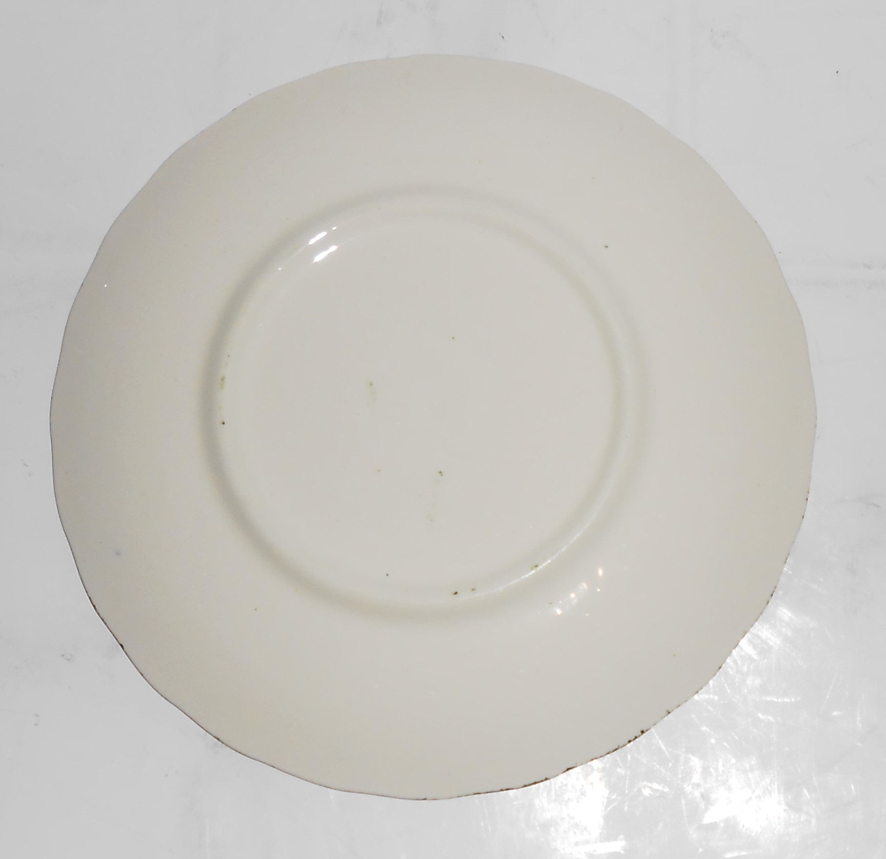 Blue Ridge Southern Potteries Flower Ring Bread Plate