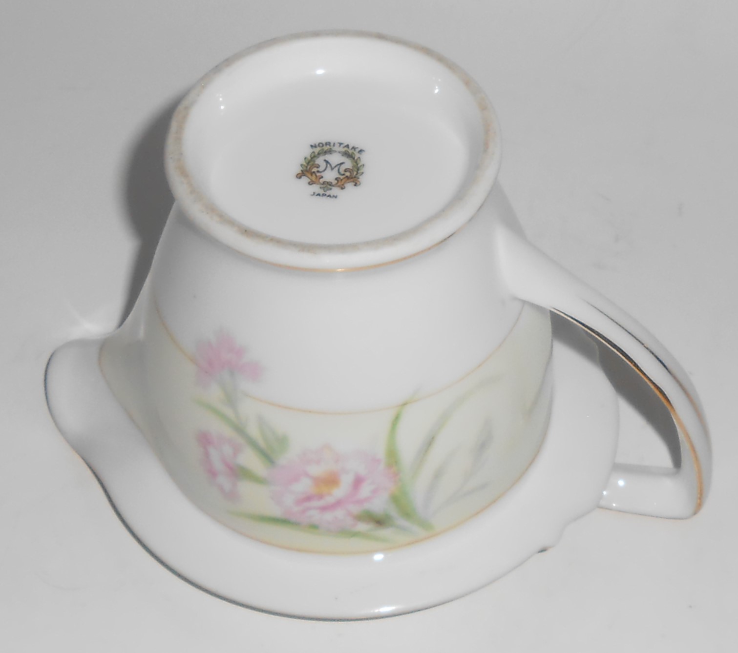 Noritake China Porcelain Mystery 1 Pink Carnation Cream
