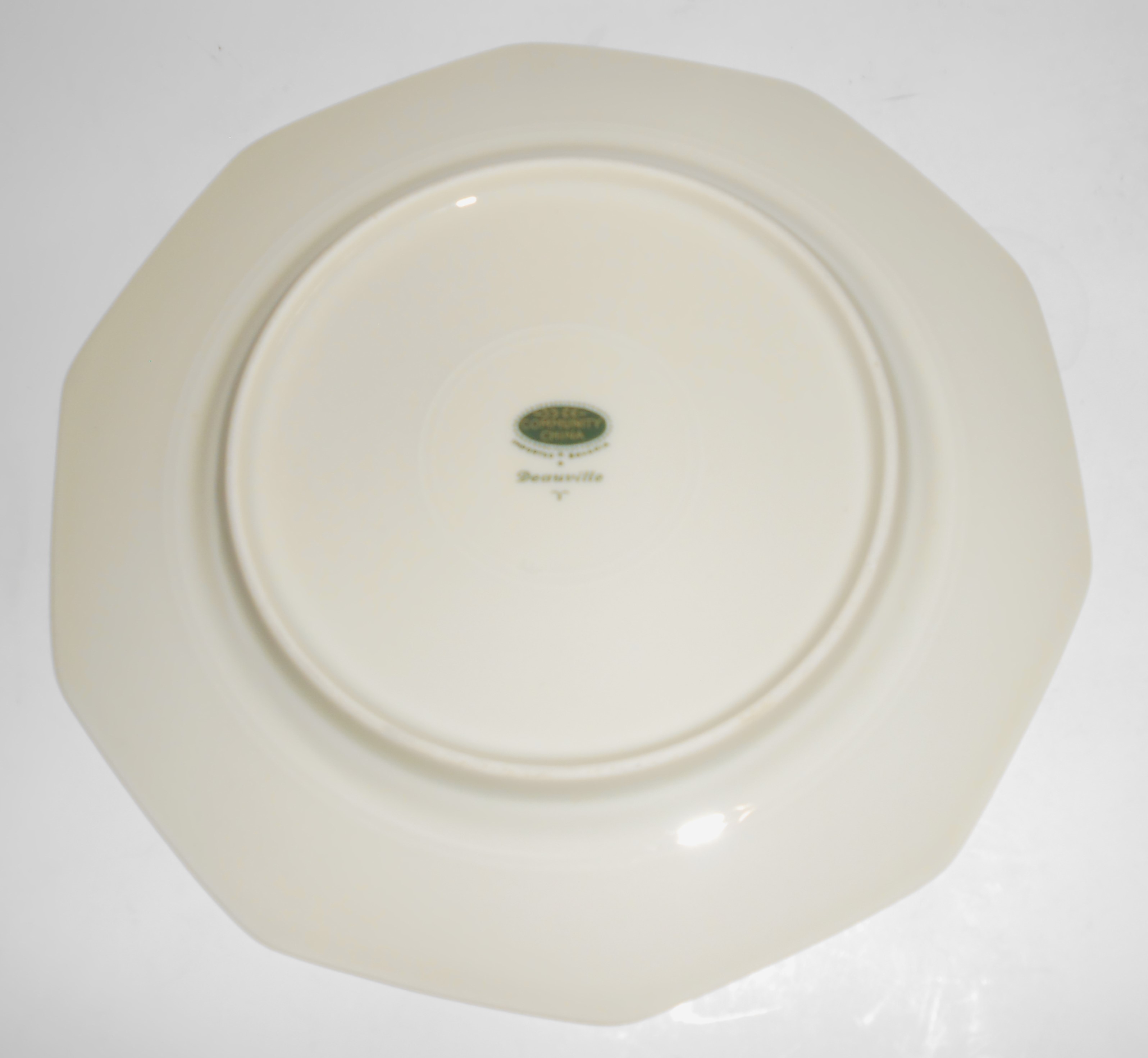 Community Porcelain China Bavaria Platinum Art Deco Dea