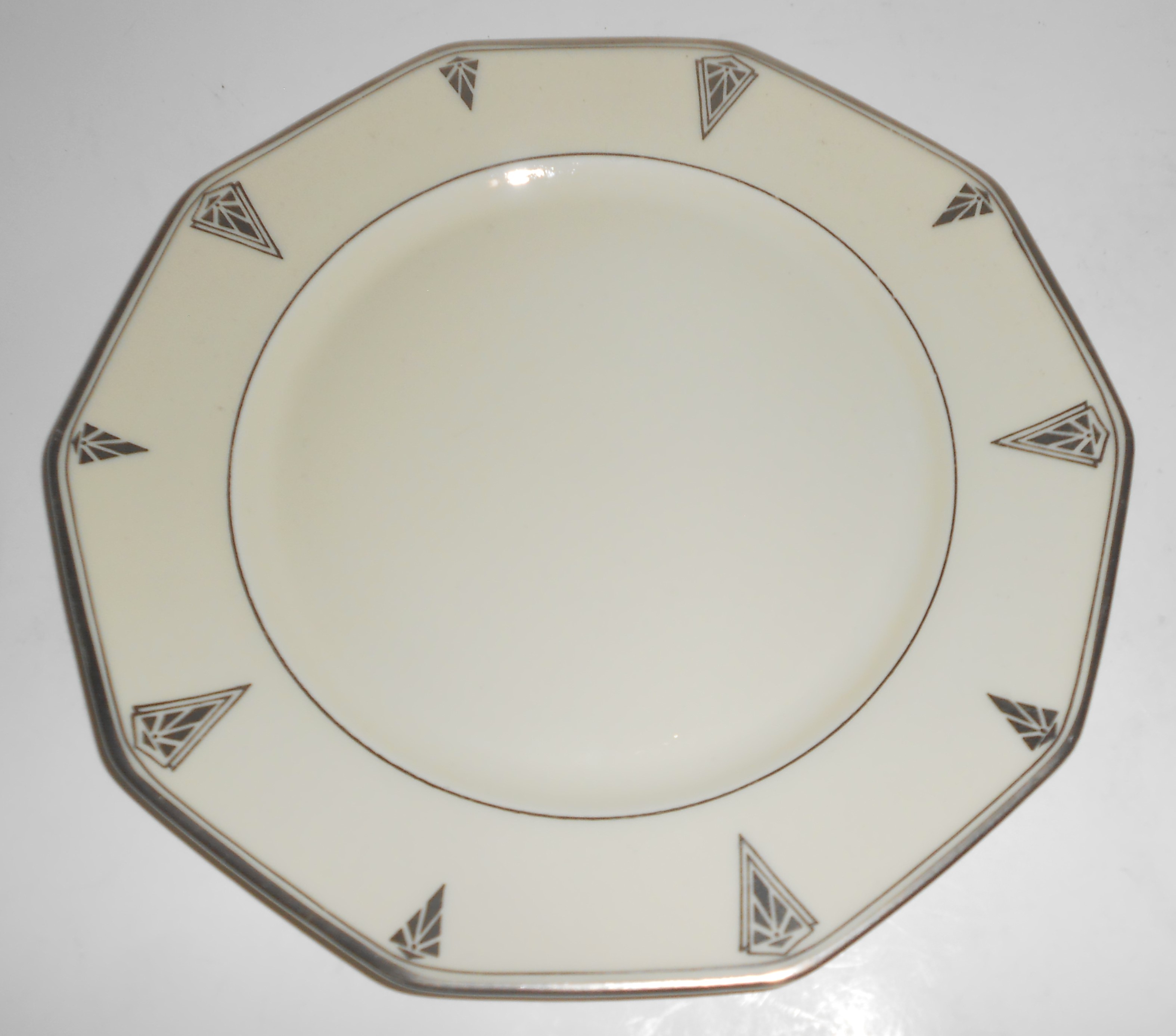 Community Porcelain China Bavaria Platinum Art Deco Dea