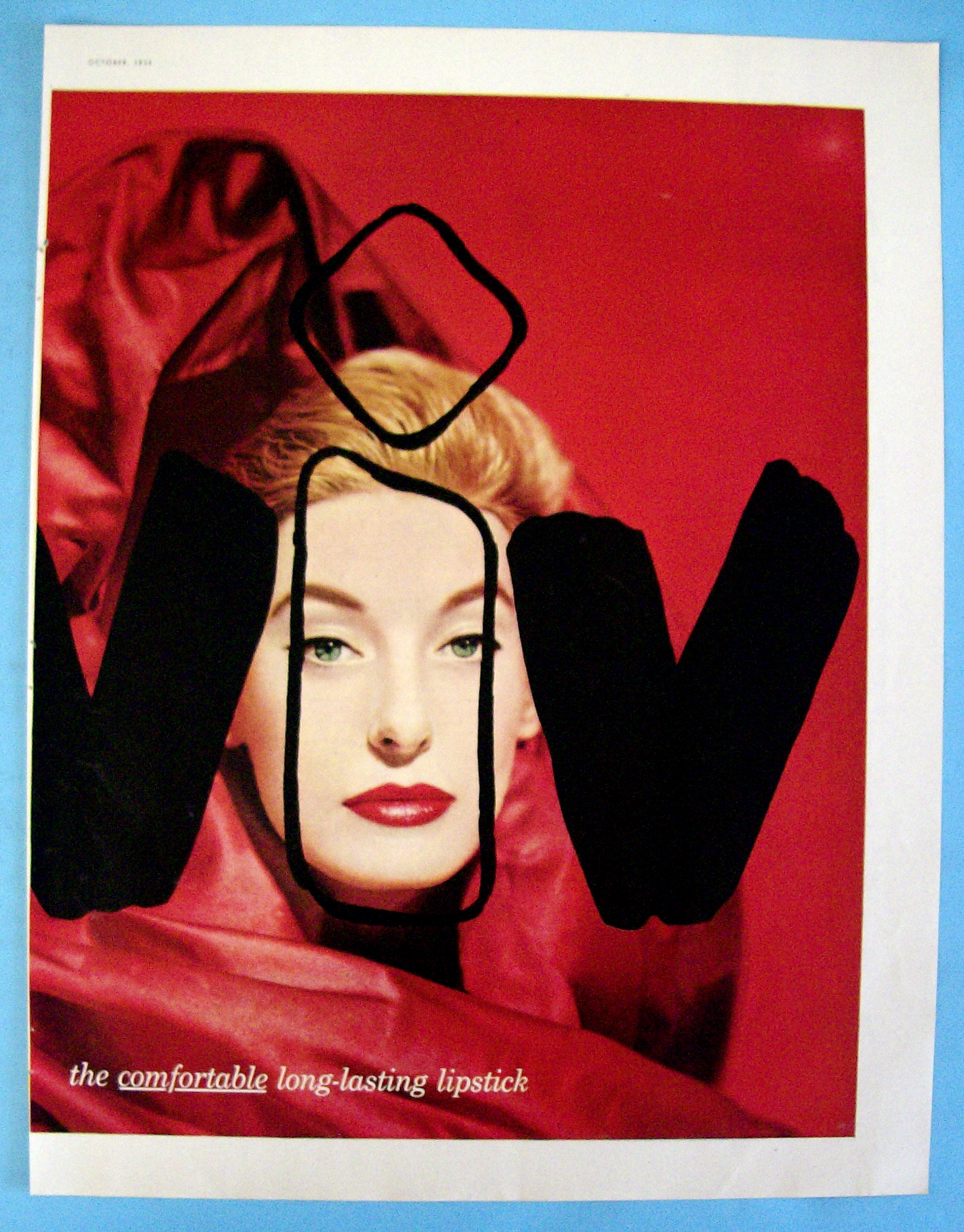 Vintage Ad: 1954 Toni Viv Lipstick