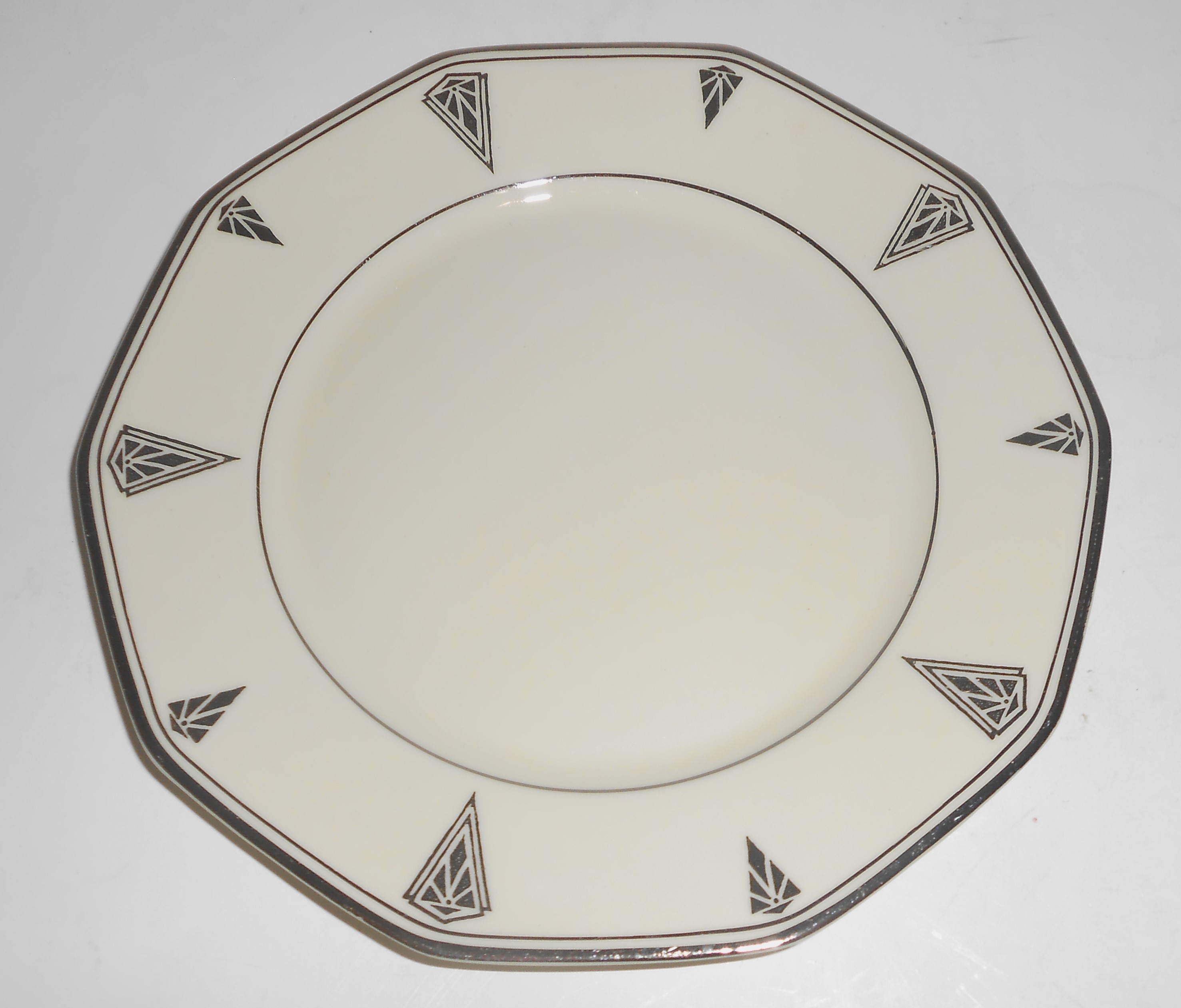 Community Porcelain China Bavaria Platinum Art Deco Dea