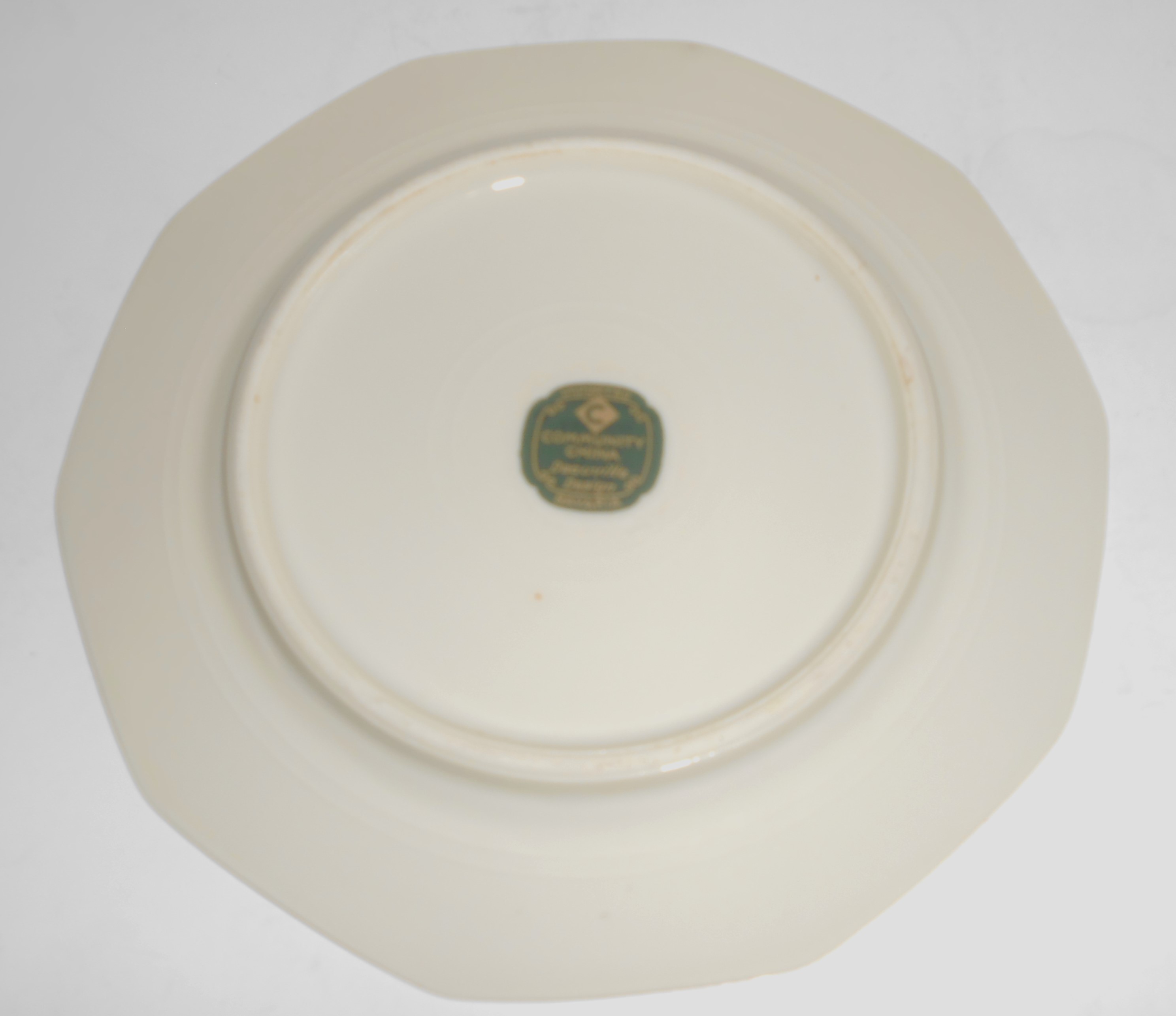 Community Porcelain China Bavaria Platinum Art Deco Dea