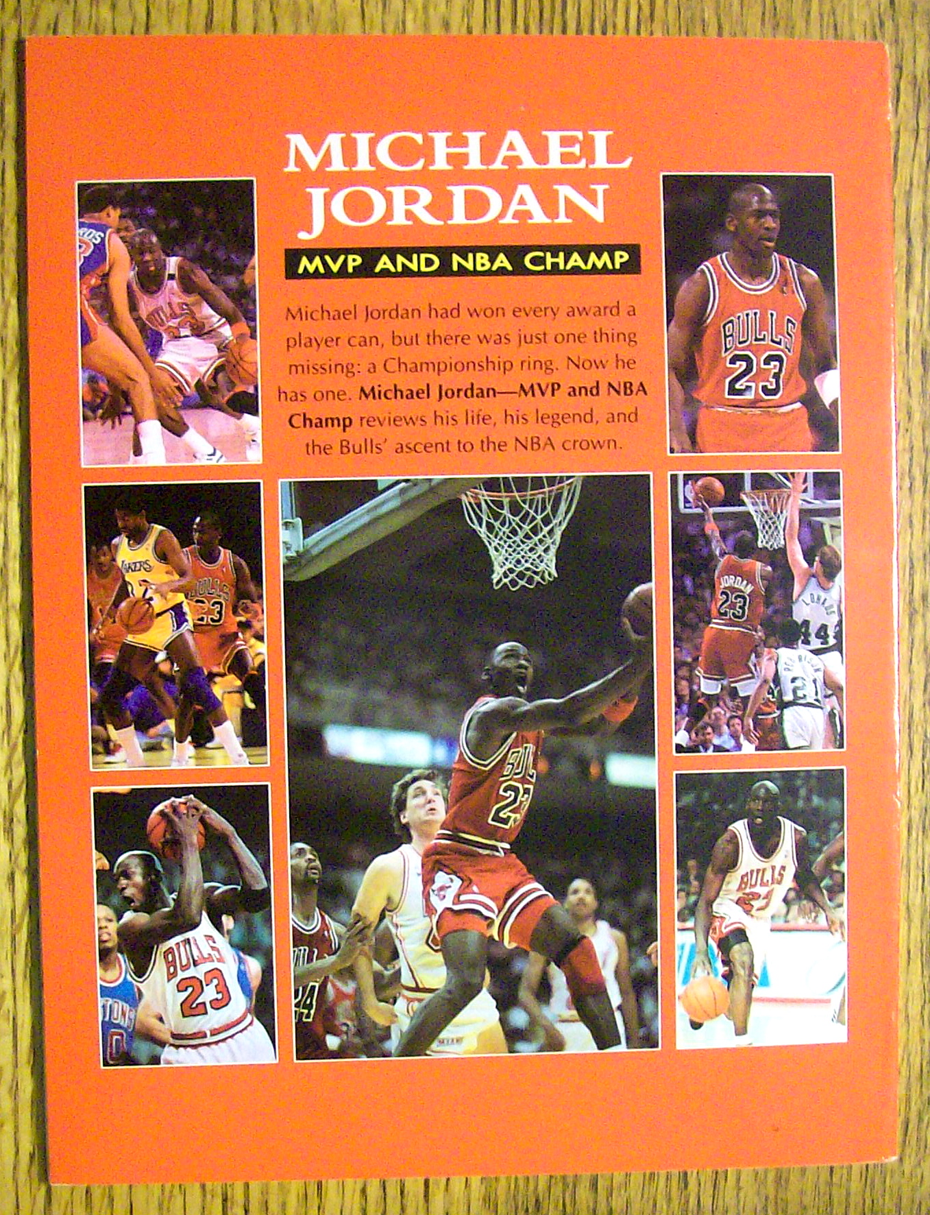 Michael Jordan MVP & NBA Champ Magazine 1991 (CE)