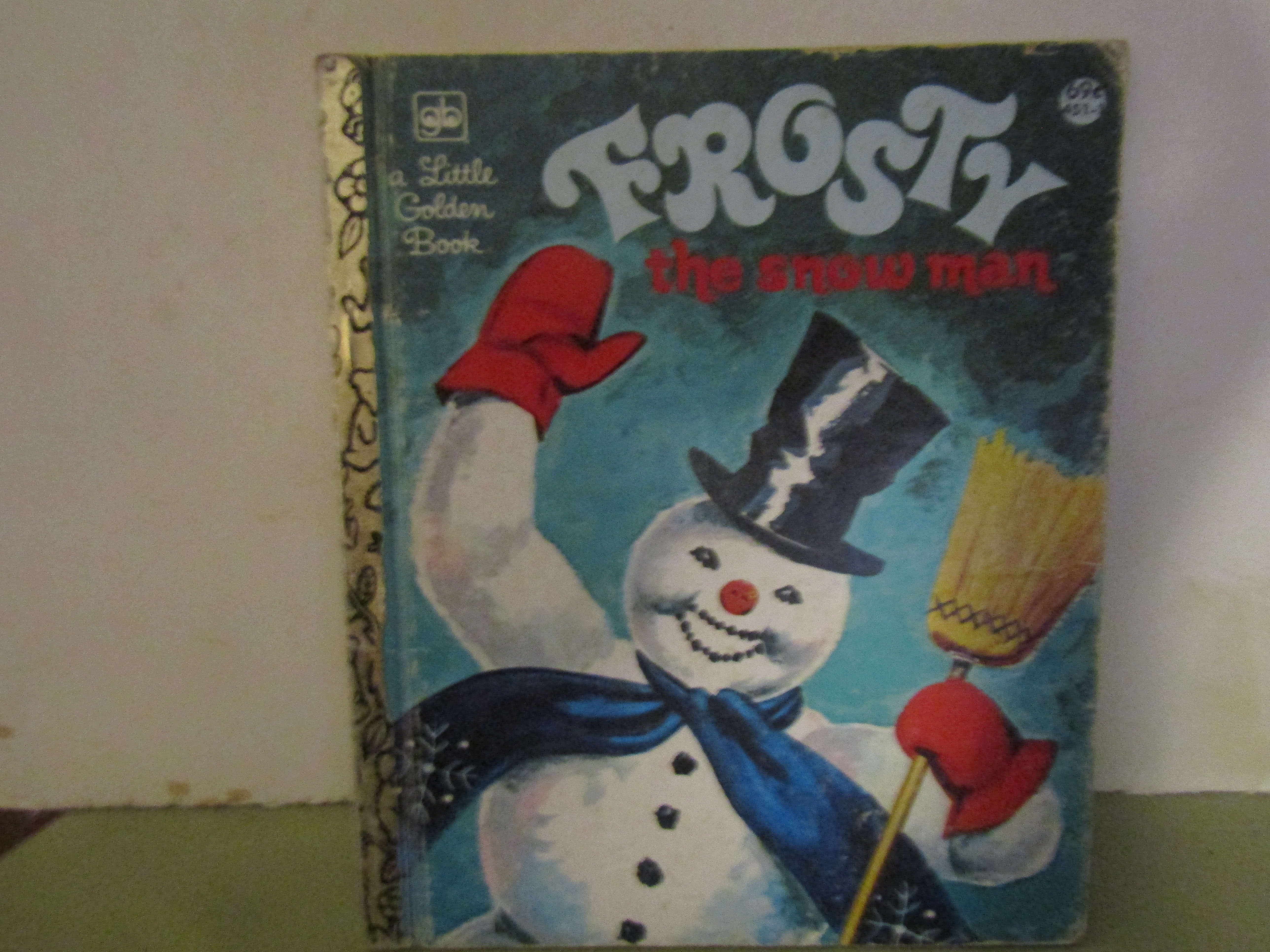 Little Golden Book Frosty the Snow Man 13th Printing