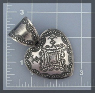 Rocki Gorman Sterling Silver Heart Pendant Vince Plater