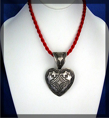 Rocki Gorman Sterling Silver Heart Pendant Vince Plater