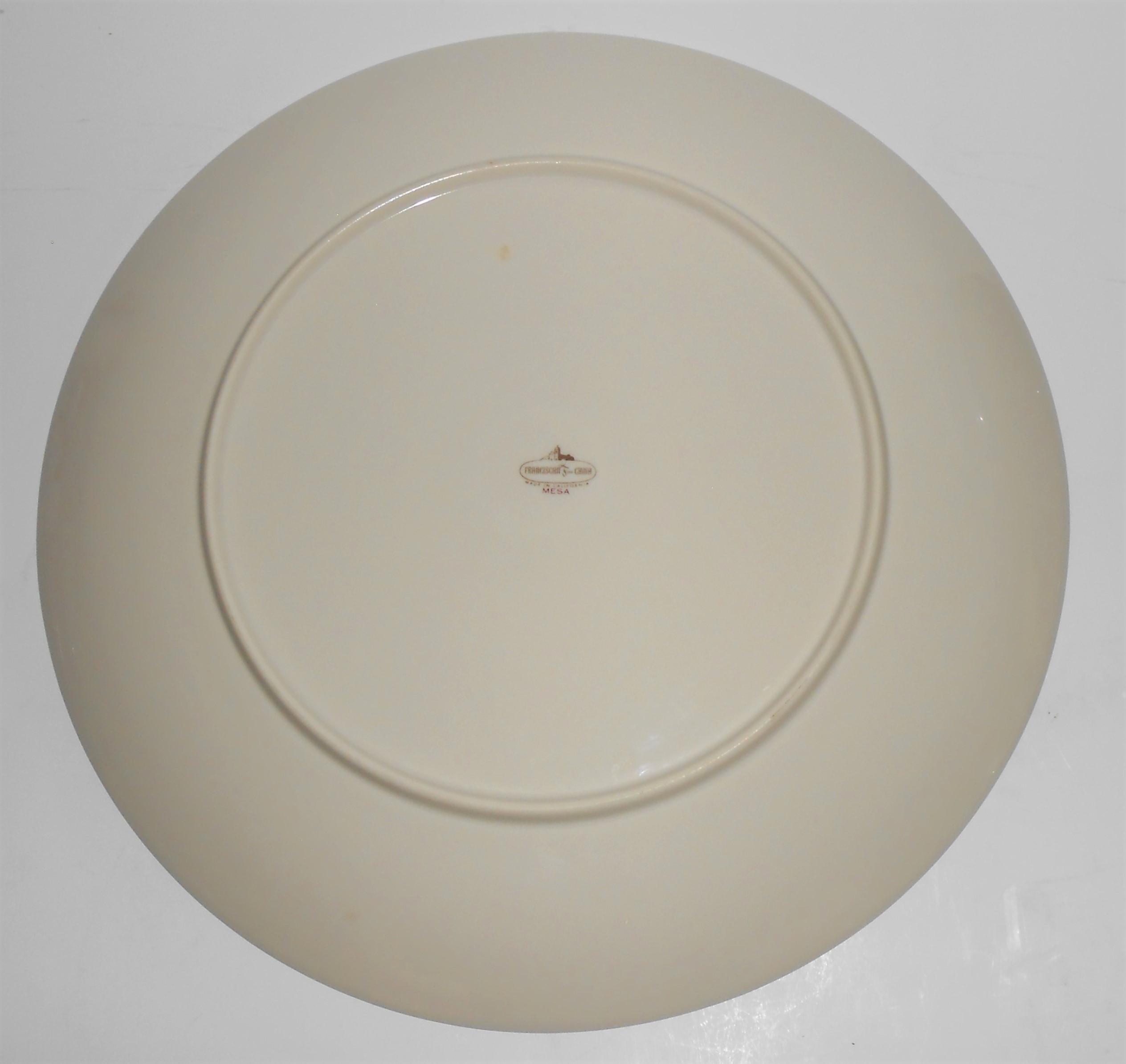 Franciscan Pottery Fine China Mesa Dinner Plate