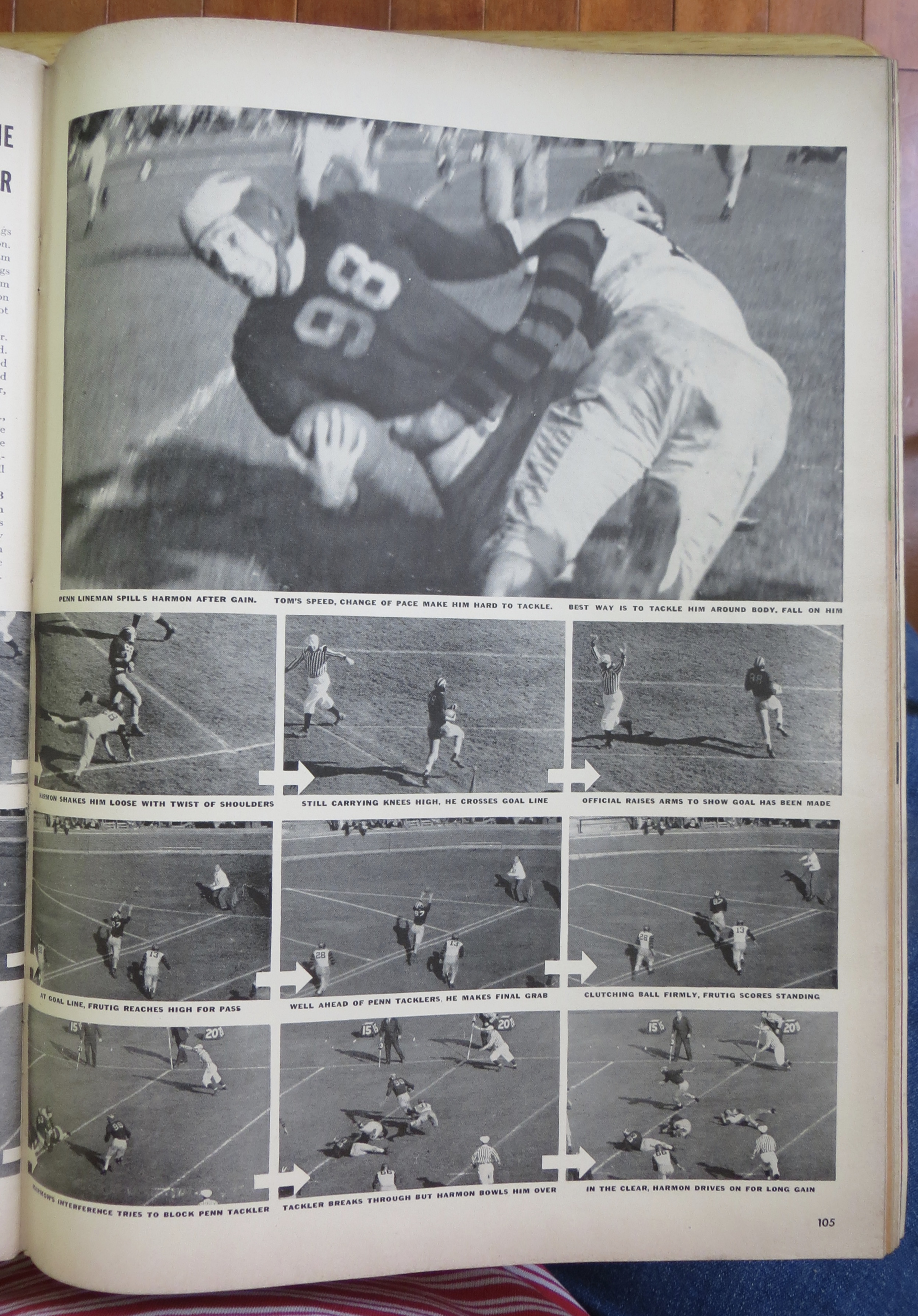 Life Magazine-November 11, 1940-Michigan's Great Harmon