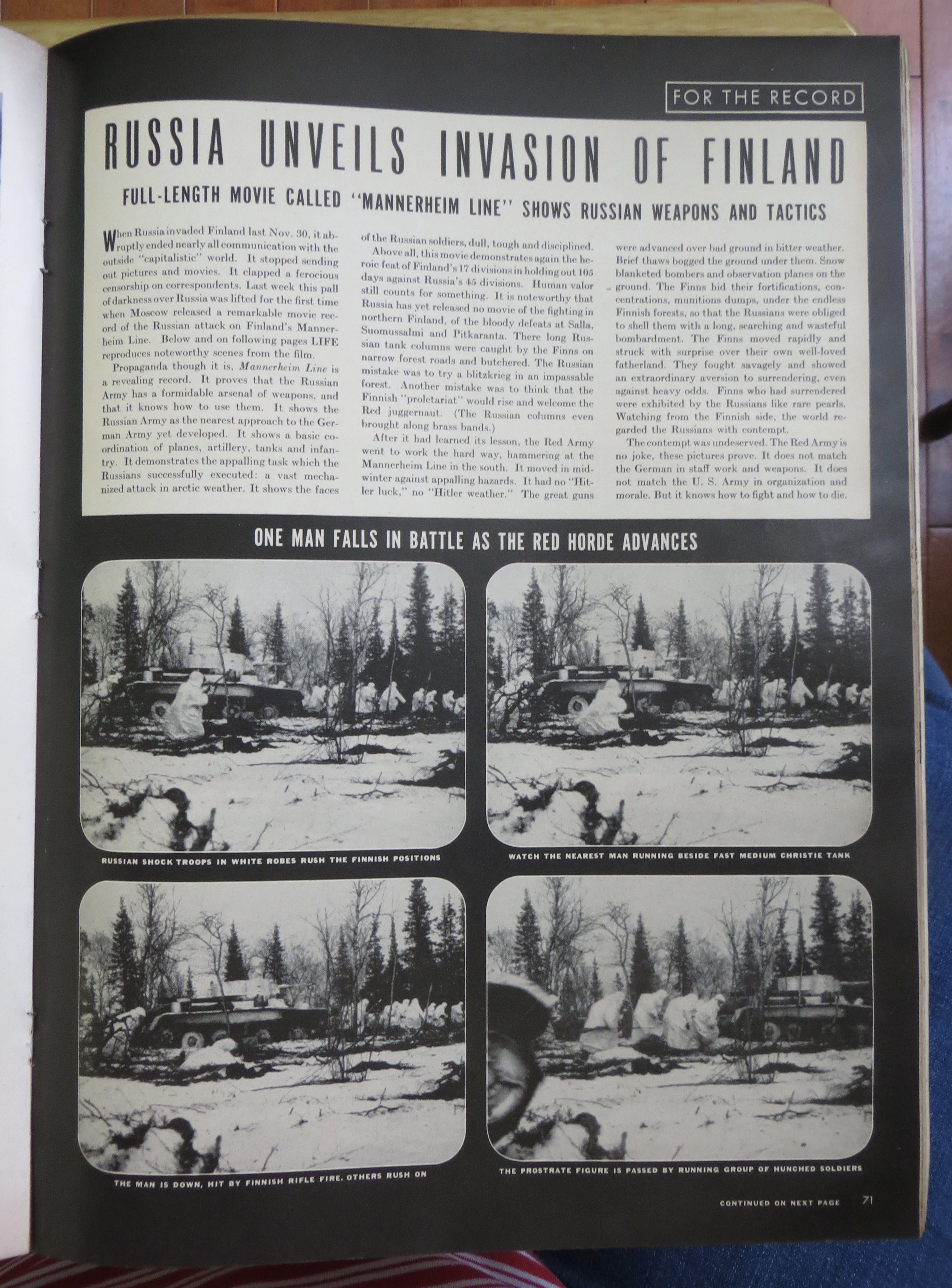Life Magazine-November 11, 1940-Michigan's Great Harmon