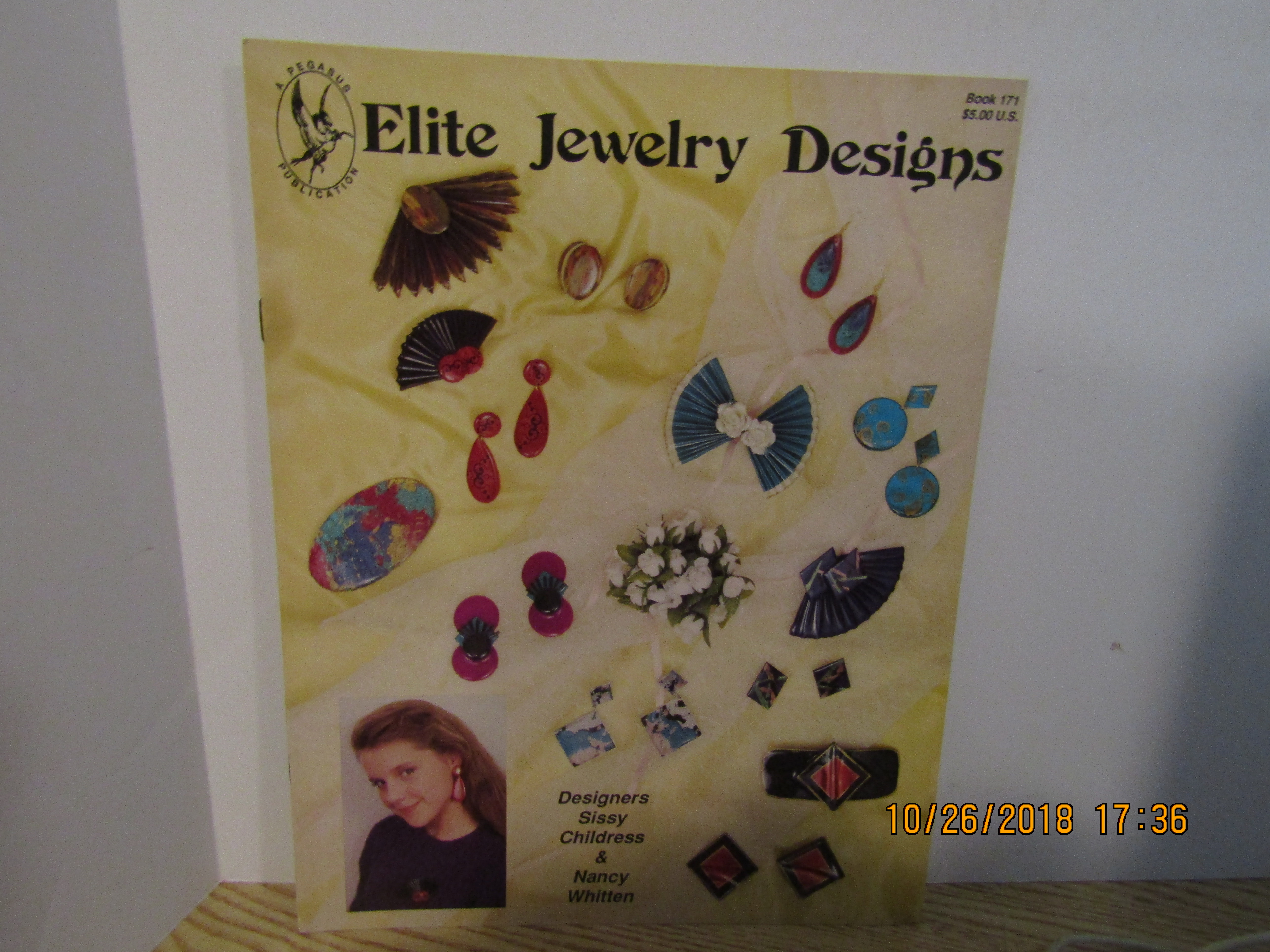 Pegasus Cross Stitch Book Elite Jewelry Design #171