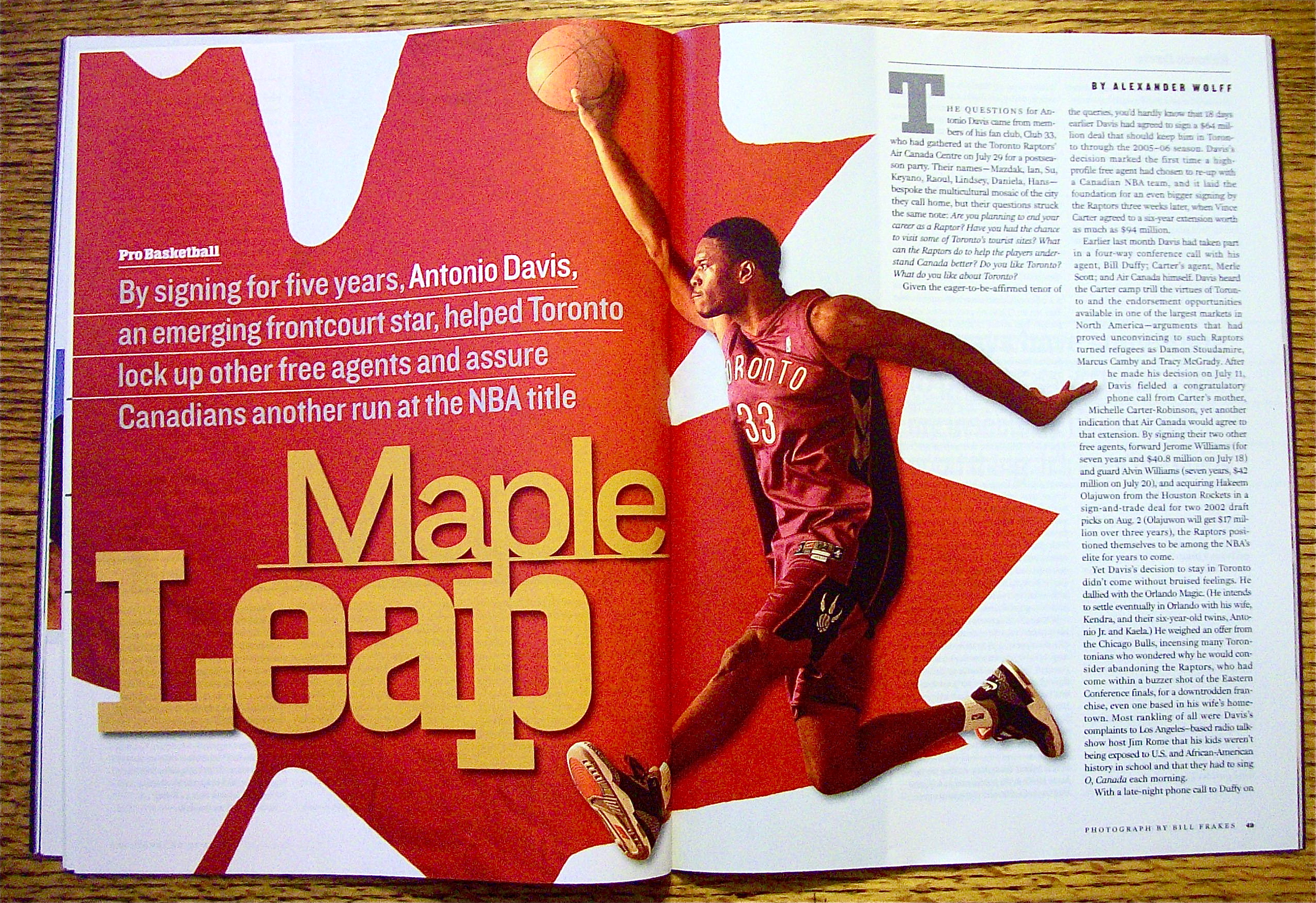 Sports Illustrated Magazine August 20, 2001 Magic J