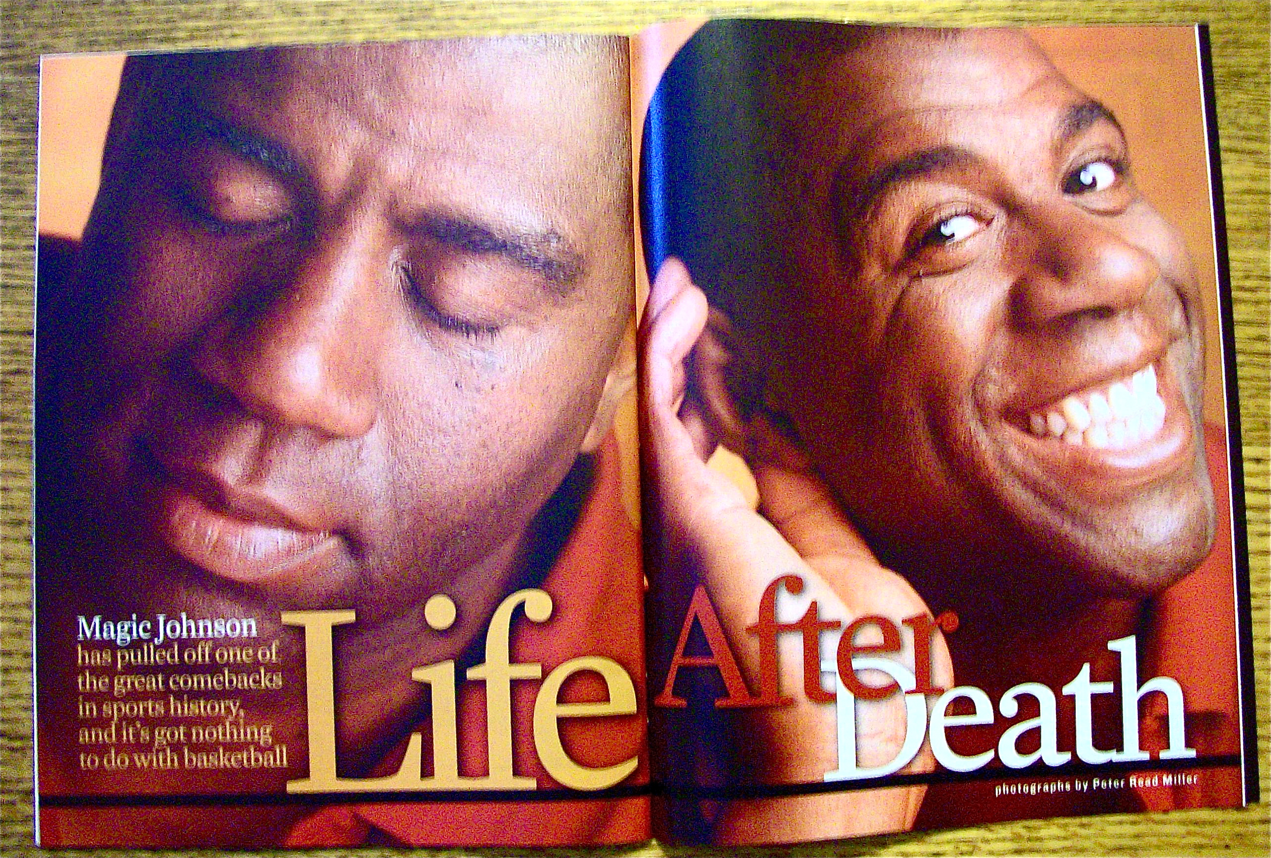 Sports Illustrated Magazine August 20, 2001 Magic J