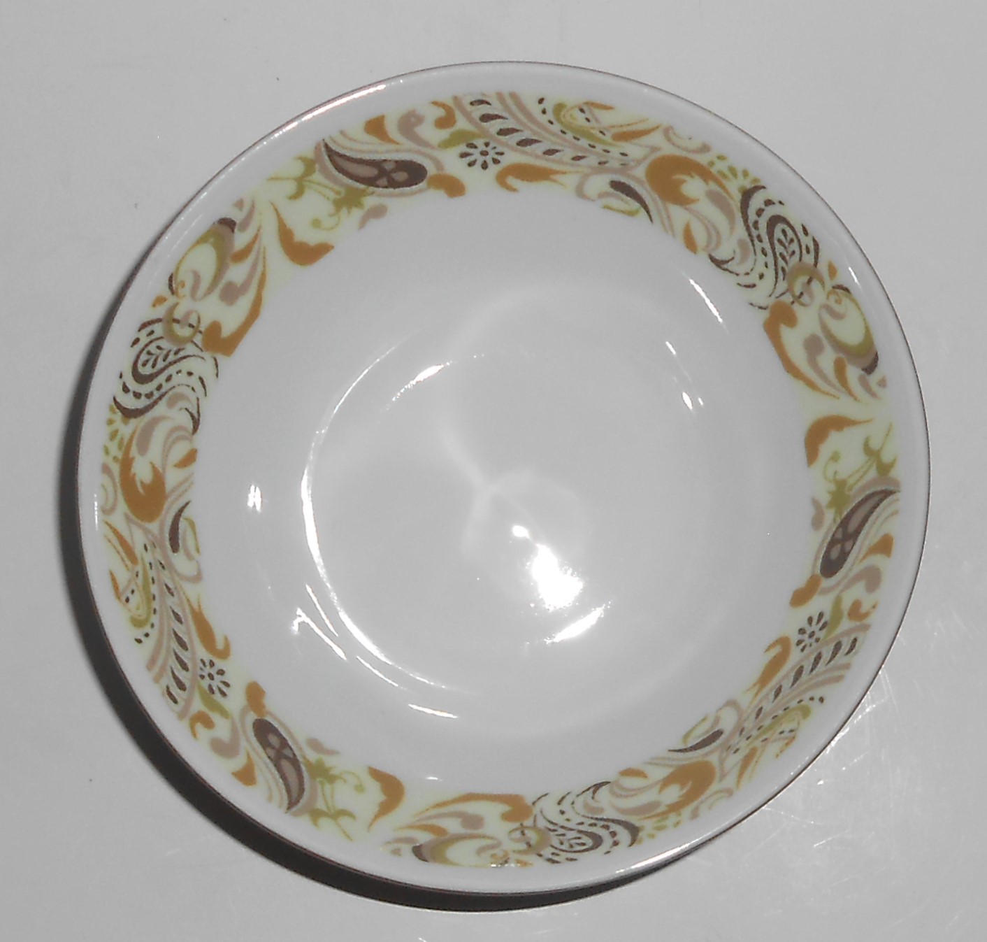 Mikasa China Pottery 5853 Tempest Fruit Bowl