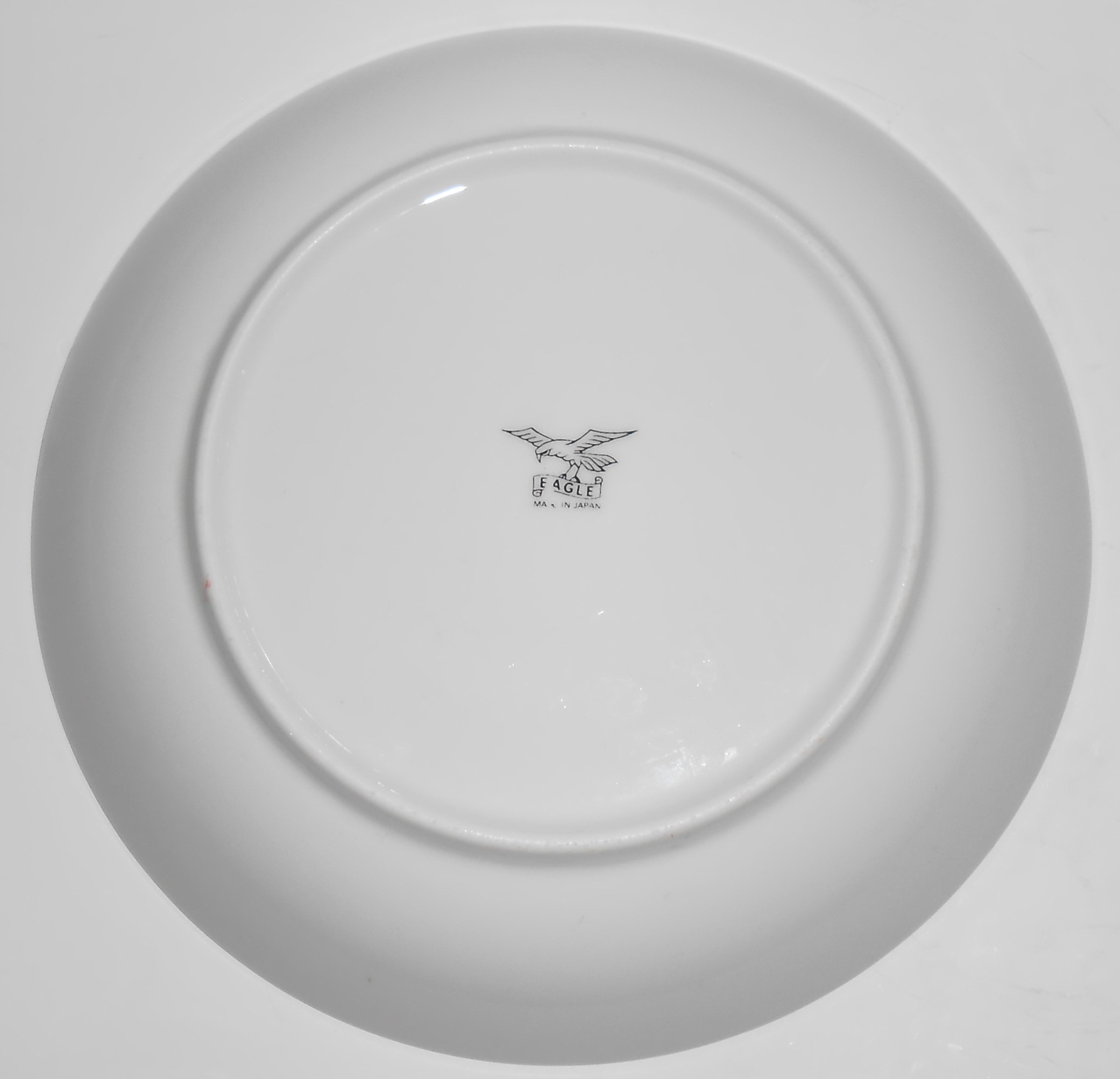 Eagle China Japan Fuji Pagodo River Trees Gold Soup