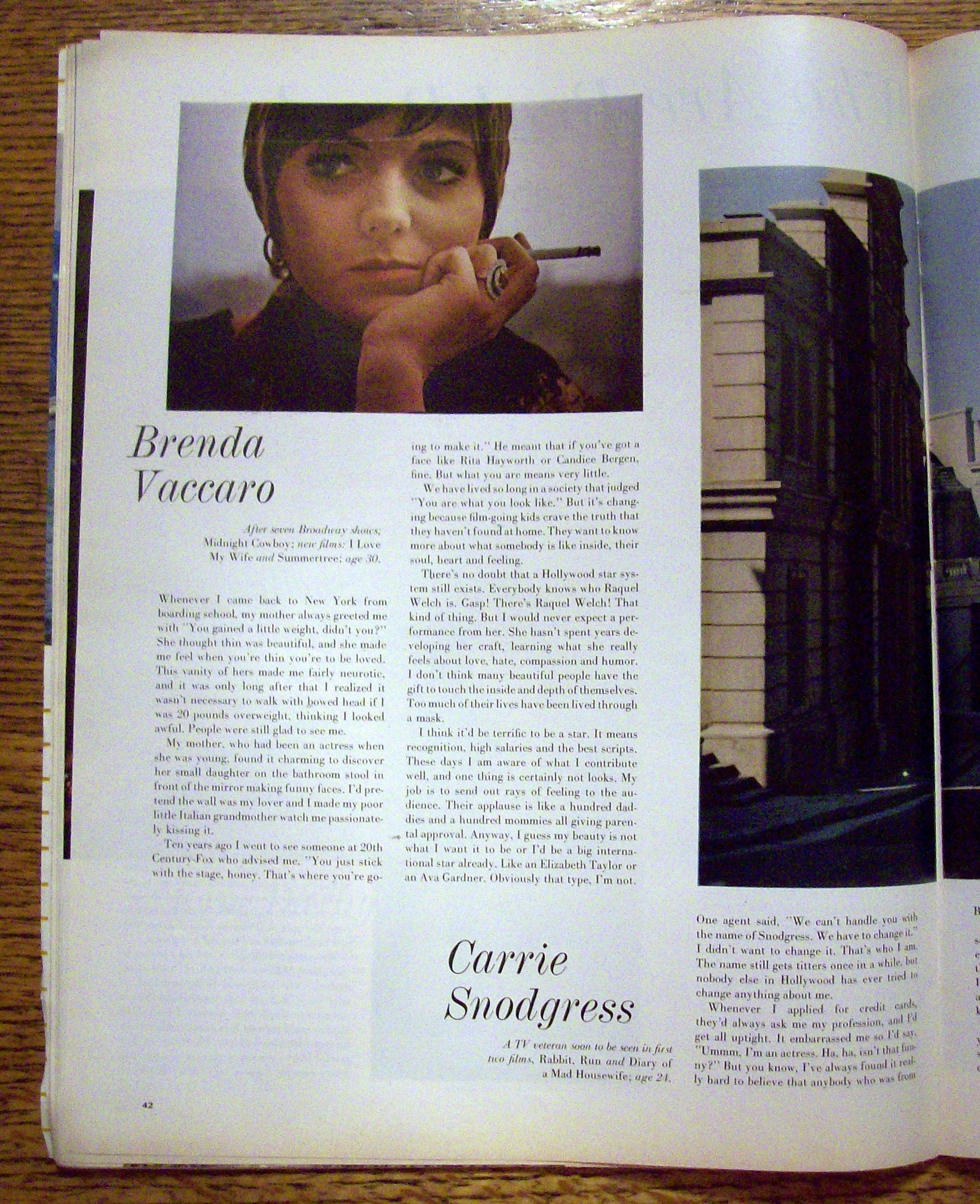 Life Magazine-May 29, 1970-Brenda Vaccaro