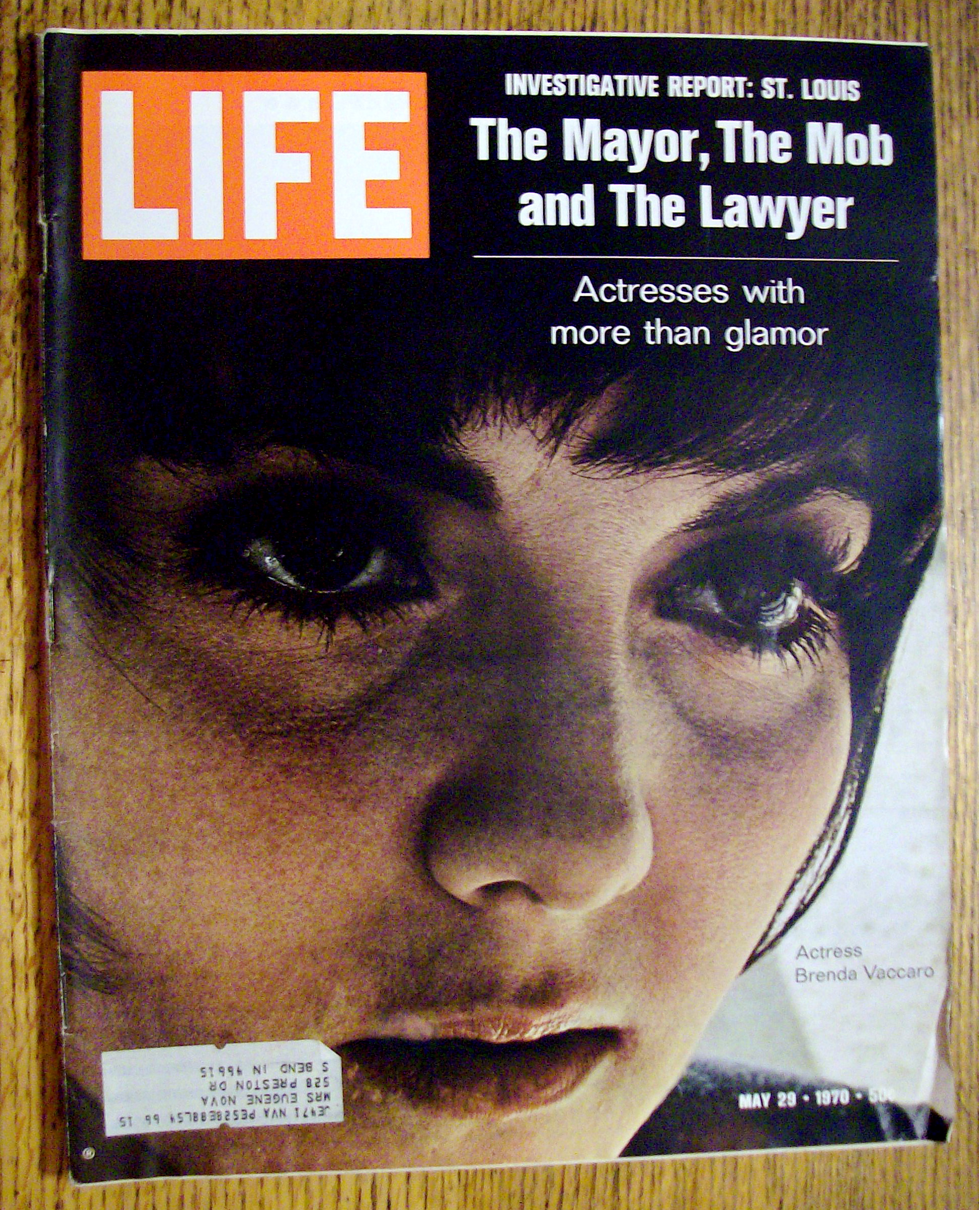 Life Magazine-May 29, 1970-Brenda Vaccaro