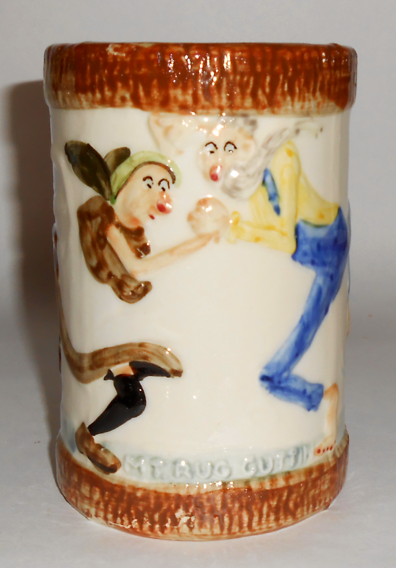 Paul Webb Imperial Porcelain Mt. Rug Cuttin #99