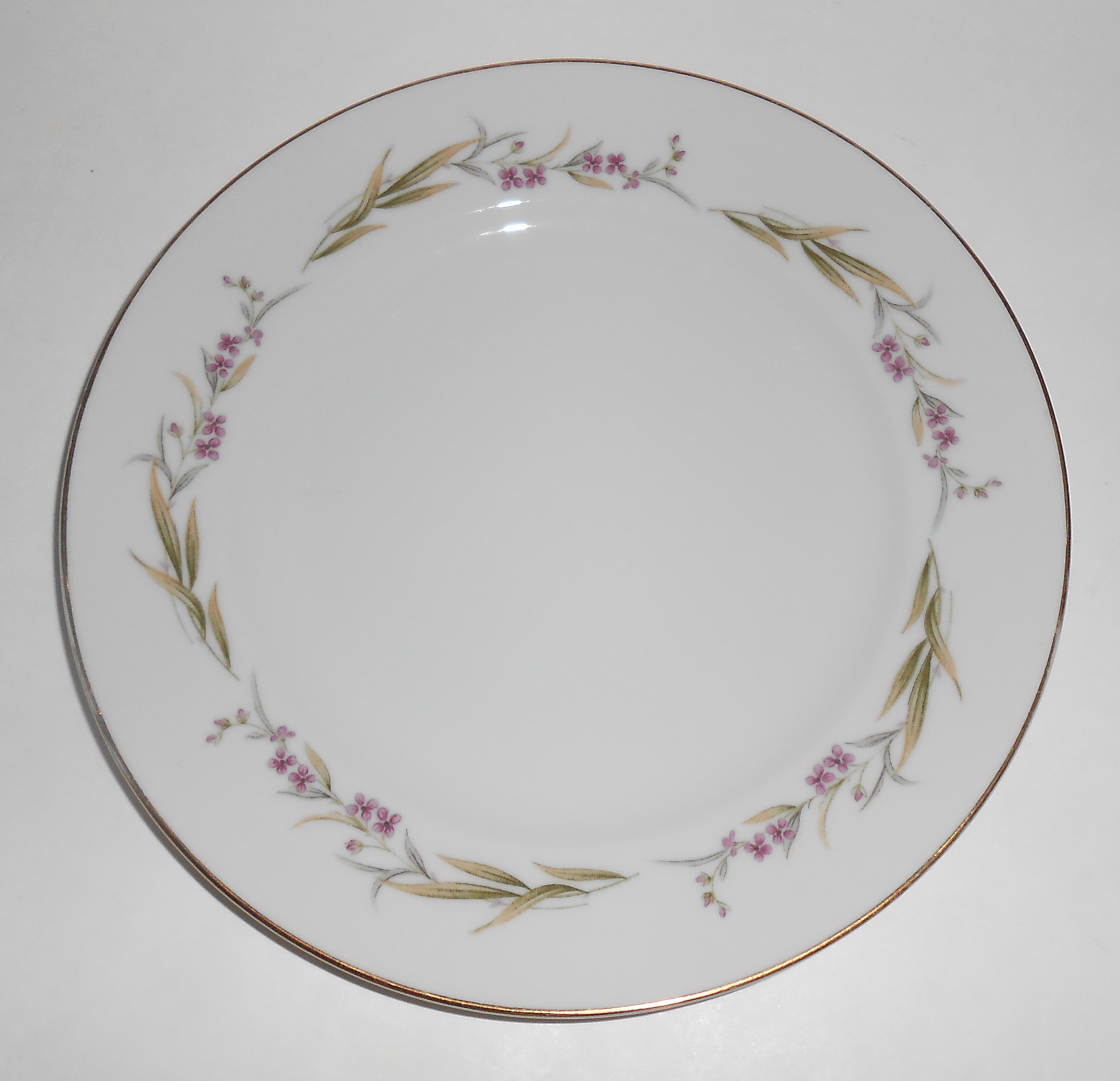 Prestige Japan Fine China Purple Floral Salad Plate!