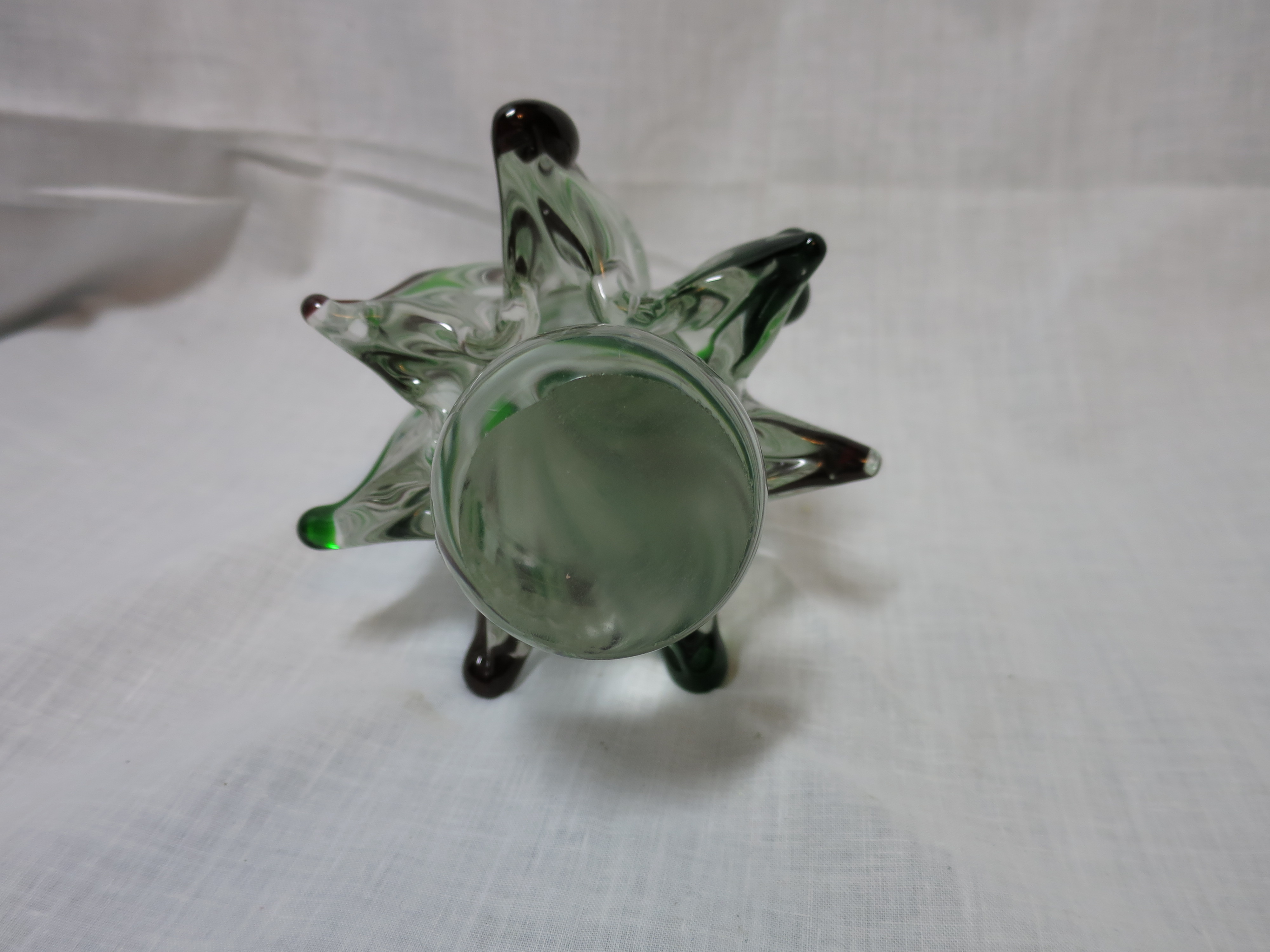 Vintage Oleg Cassini Crystal Tree Christmas Tree Figurine