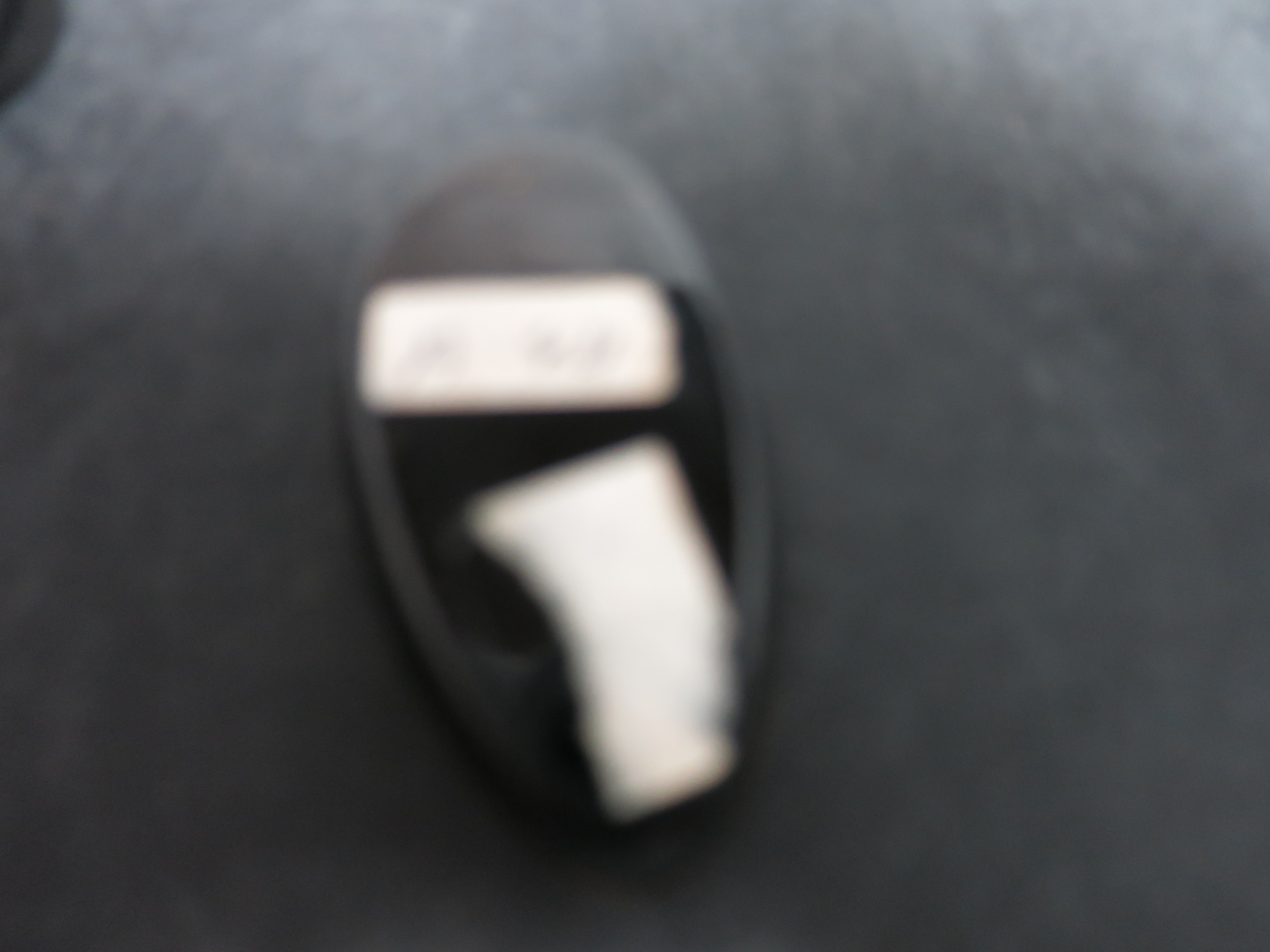 DUCK Bird Nesting Black Laquer Trinket Pill Box Figural