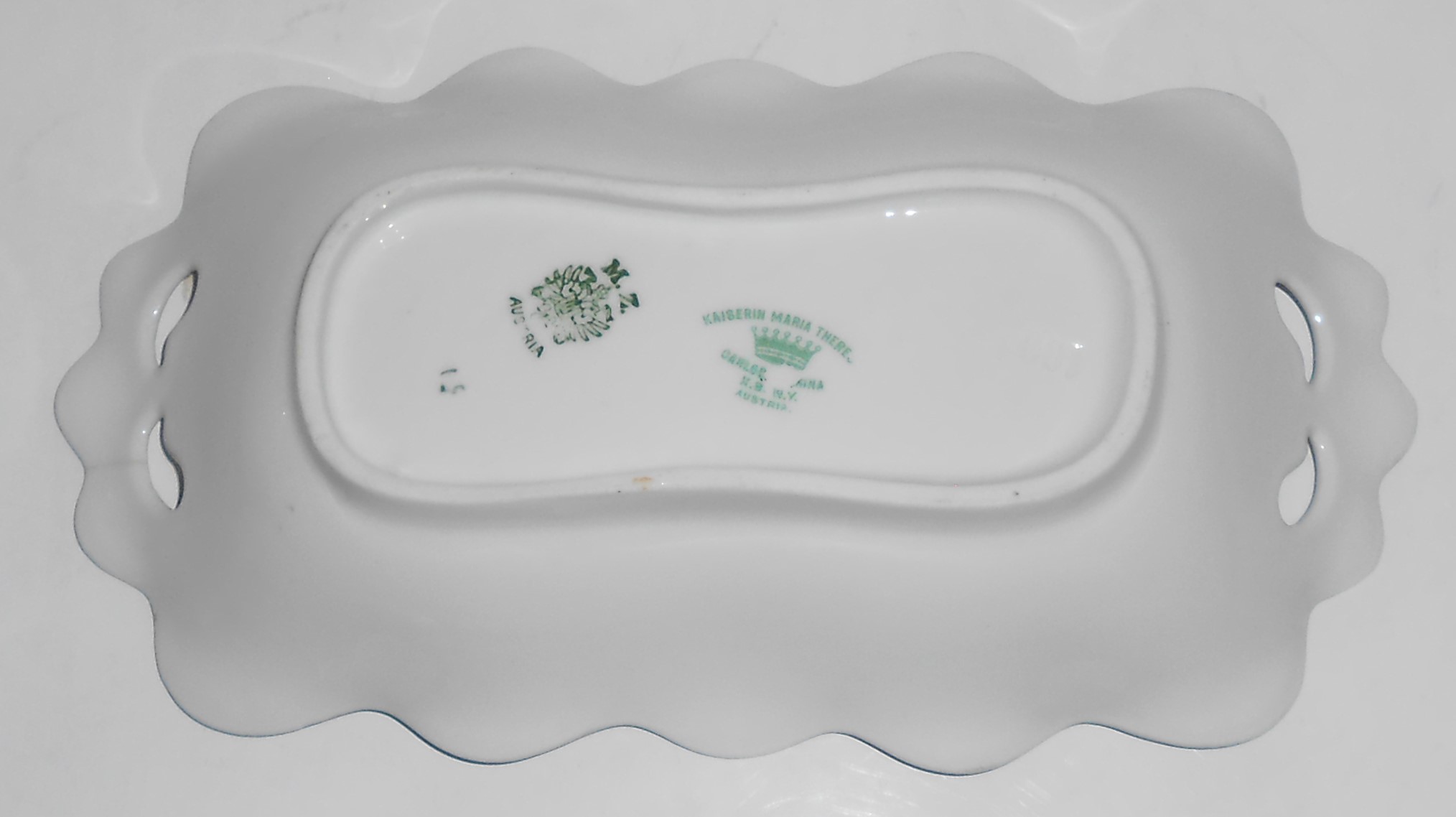 Carlsbad Porcelain China Austria Kaiserin Maria Theresi