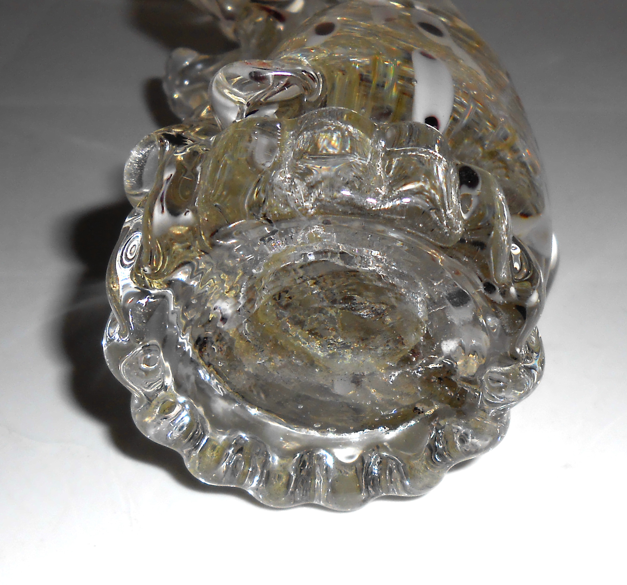 Murano Glass Gold Dust Meercat Figurine!