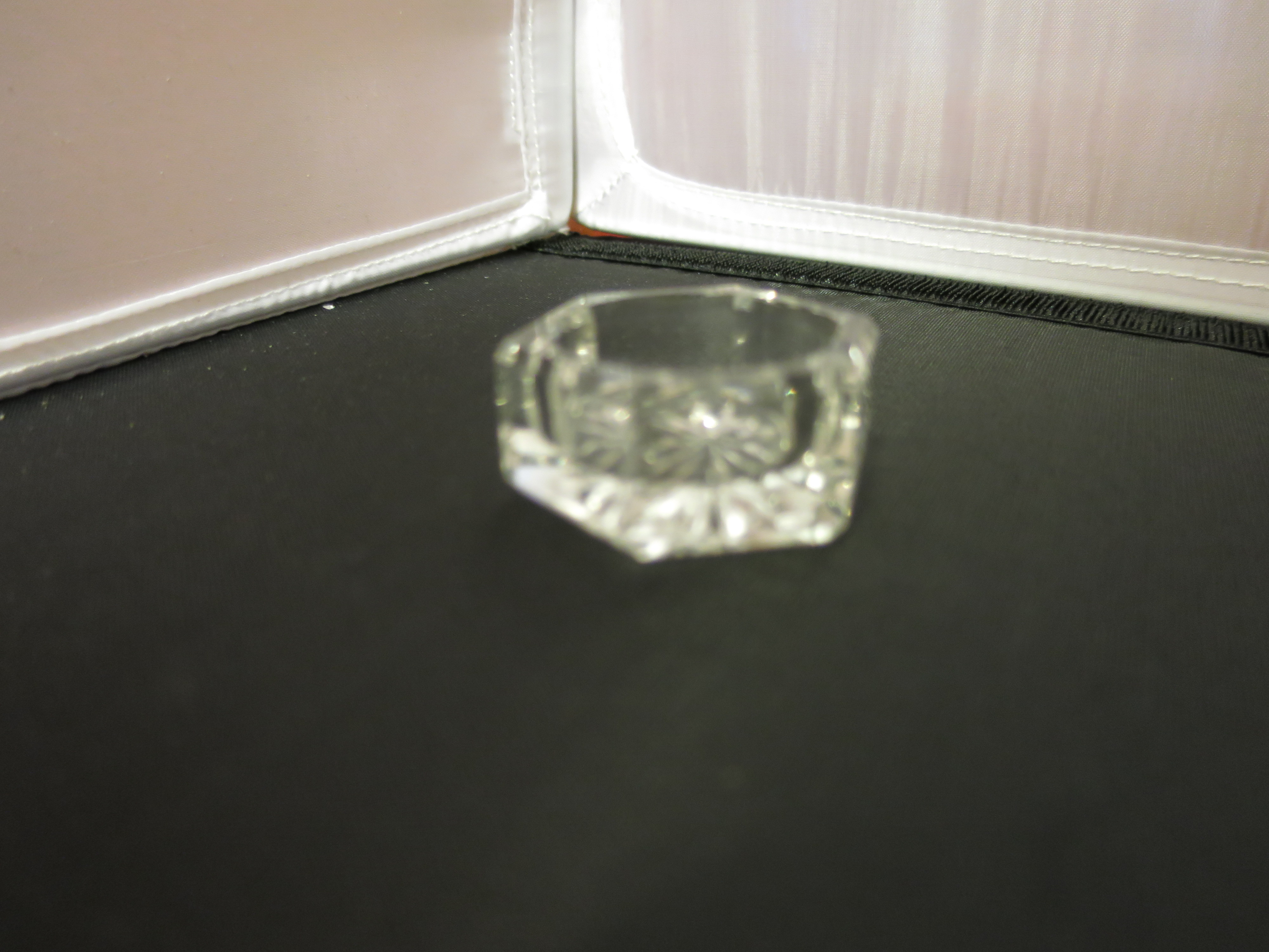 Crystal Starburst Salt Cellar