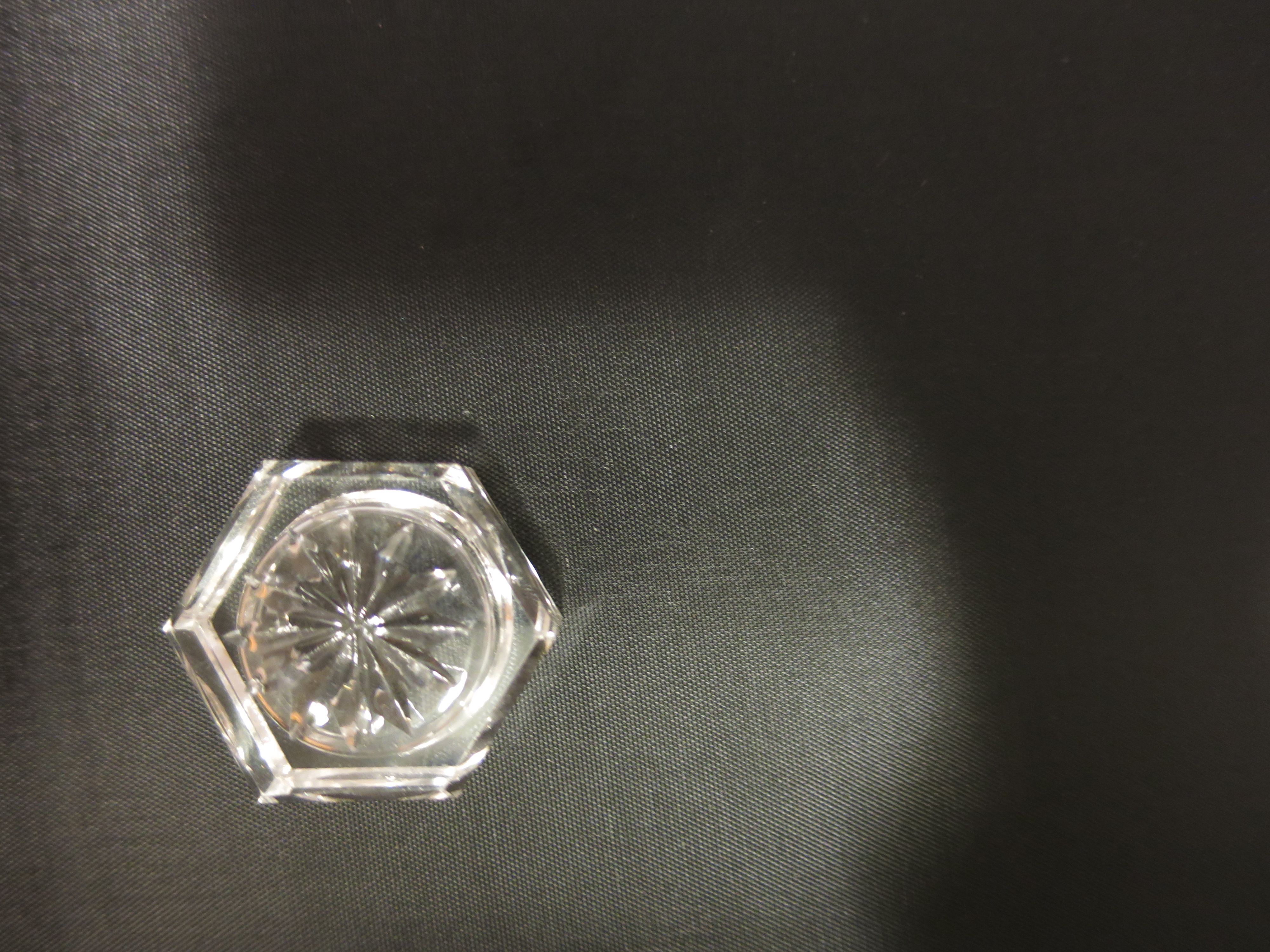 Crystal Starburst Salt Cellar