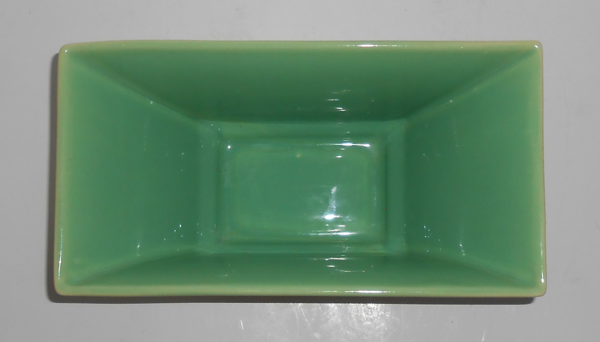Franciscan Pottery Capistrano Art Ware Green/Ivory #412