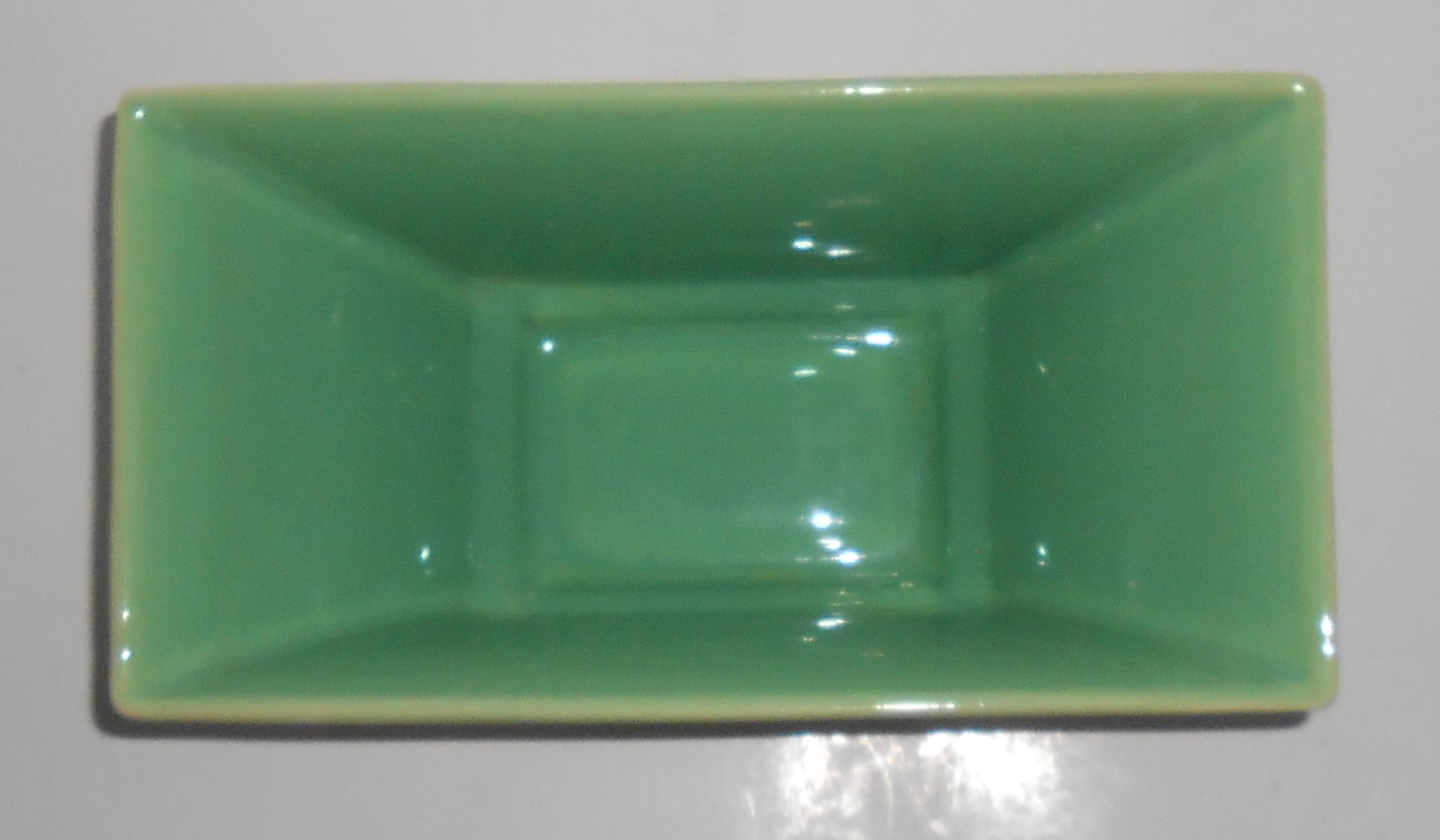 Franciscan Pottery Capistrano Art Ware Green/Ivory #412