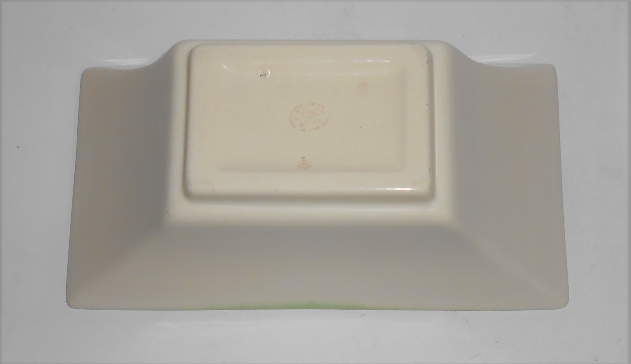 Franciscan Pottery Capistrano Art Ware Green/Ivory #412