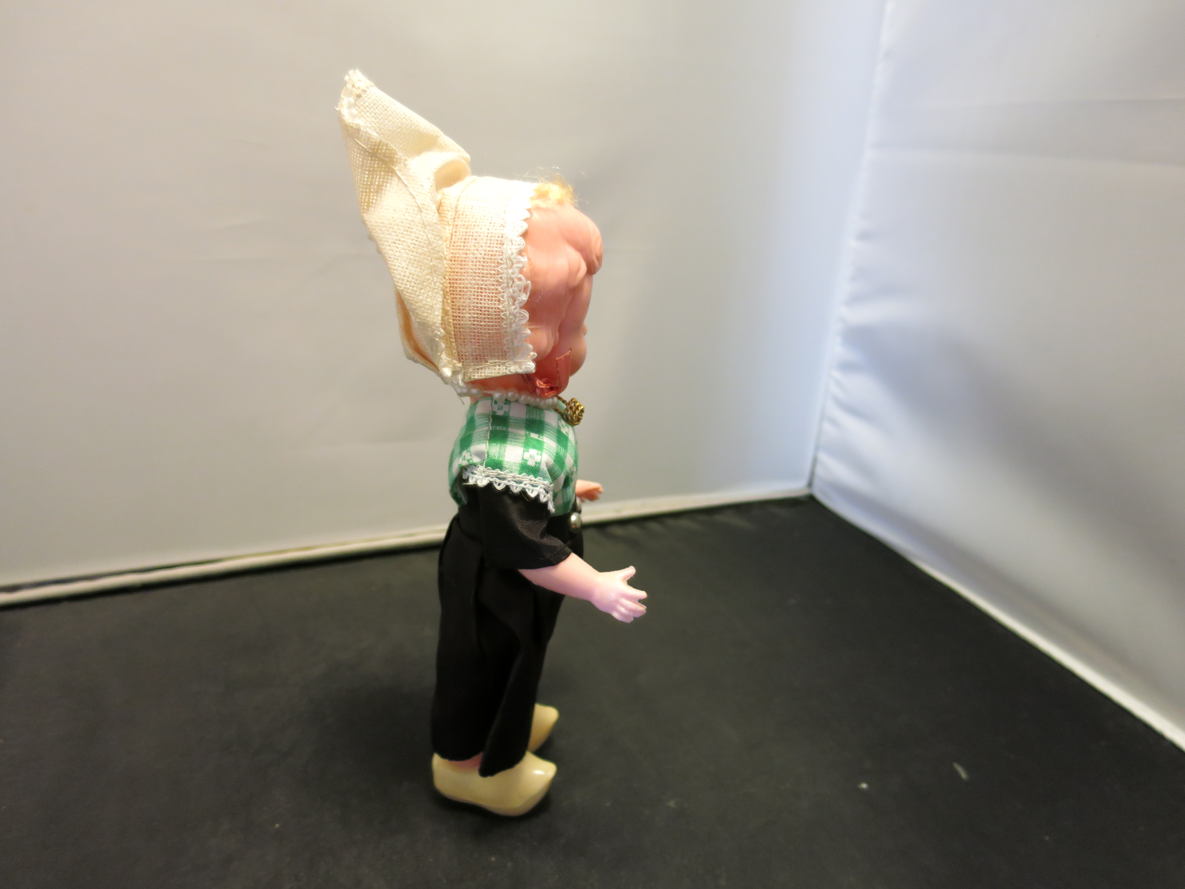 Celluloid Hard Plastic Dutch Doll  Original