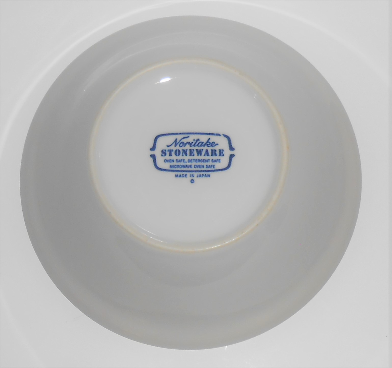 Noritake China Stoneware Iceflowers Cereal Bowl