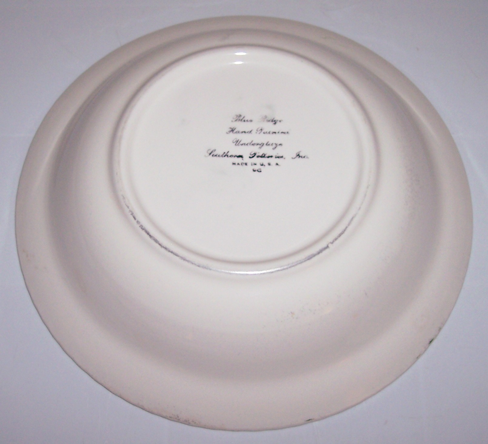 Blue Ridge Pottery Double Pear Vegetable Bowl!