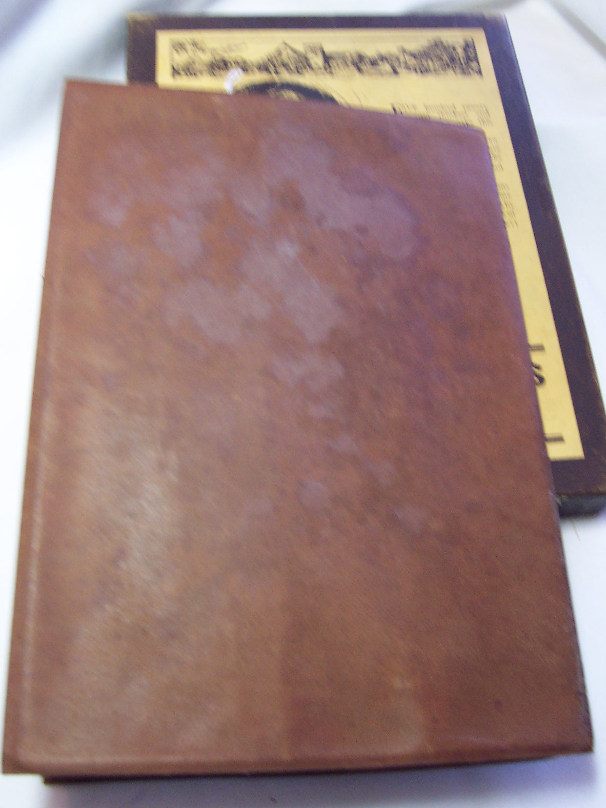 Elbert Hubbard Scrapbook with Box 1923