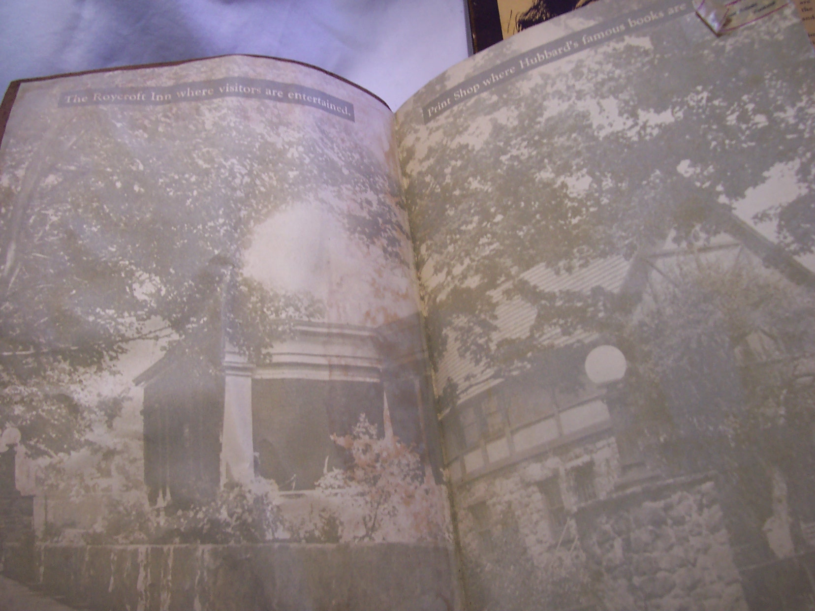 Elbert Hubbard Scrapbook with Box 1923