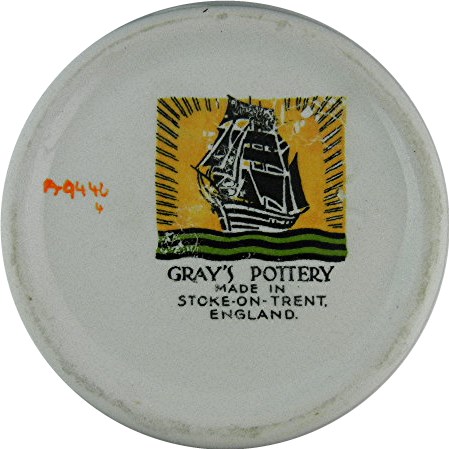Pottery Gray's White 1953 Queen Elizabeth II Coronation