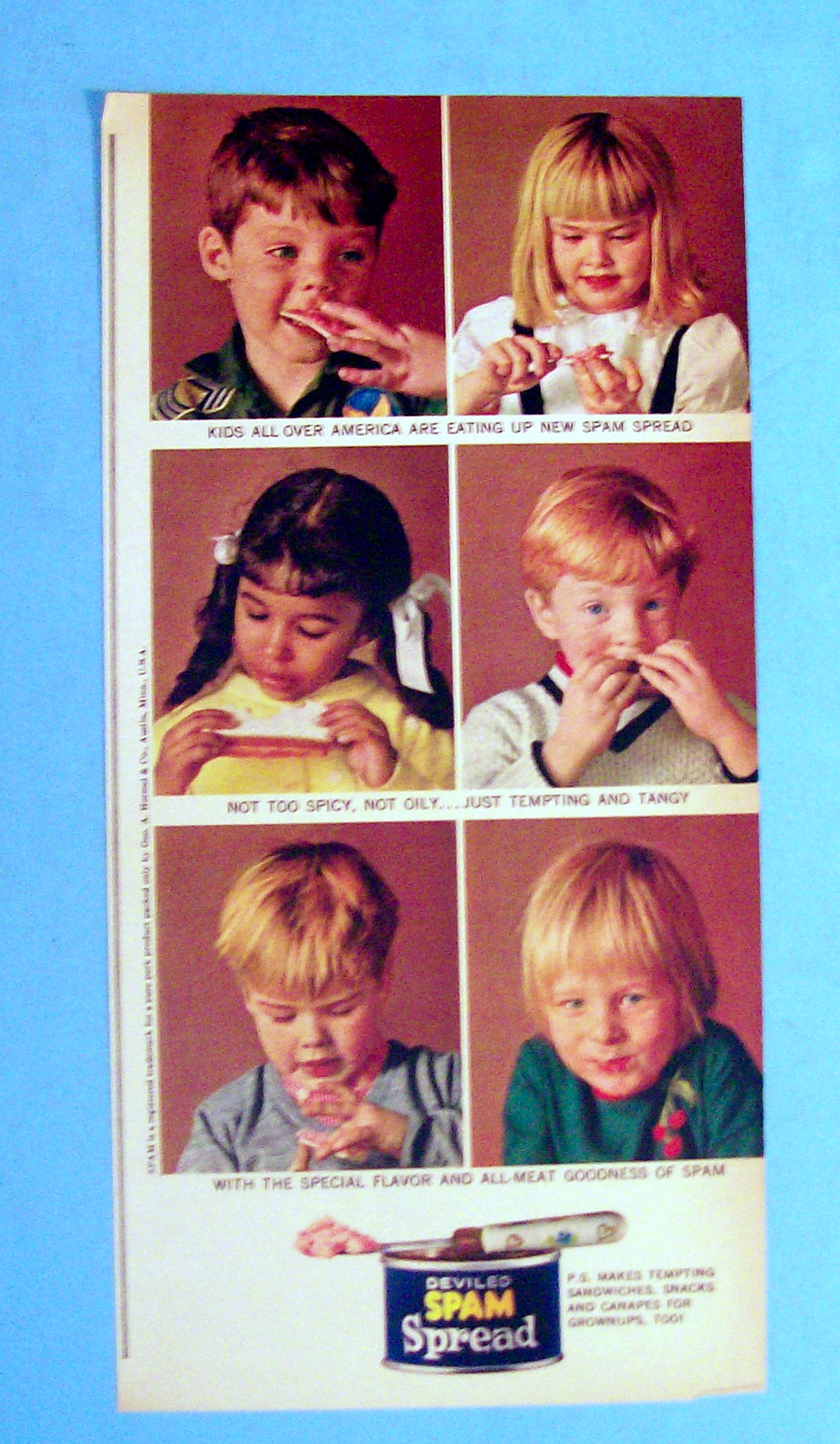 Vintage Ad: 1966 Spam Spread