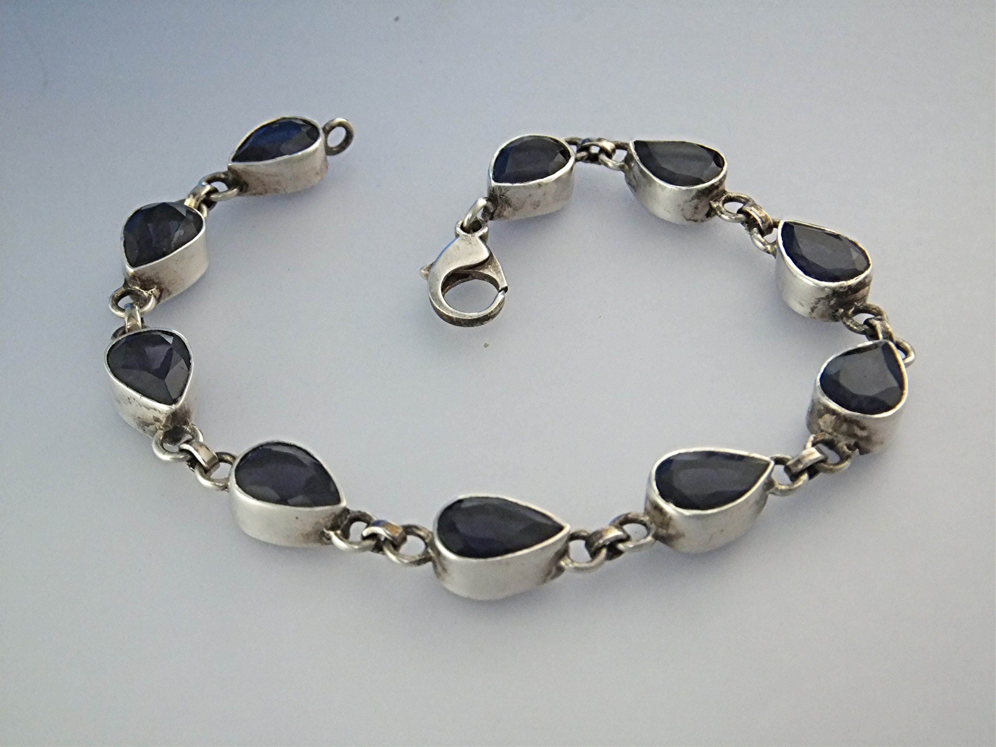 Bracelet Sterling Silver Blue iolite
