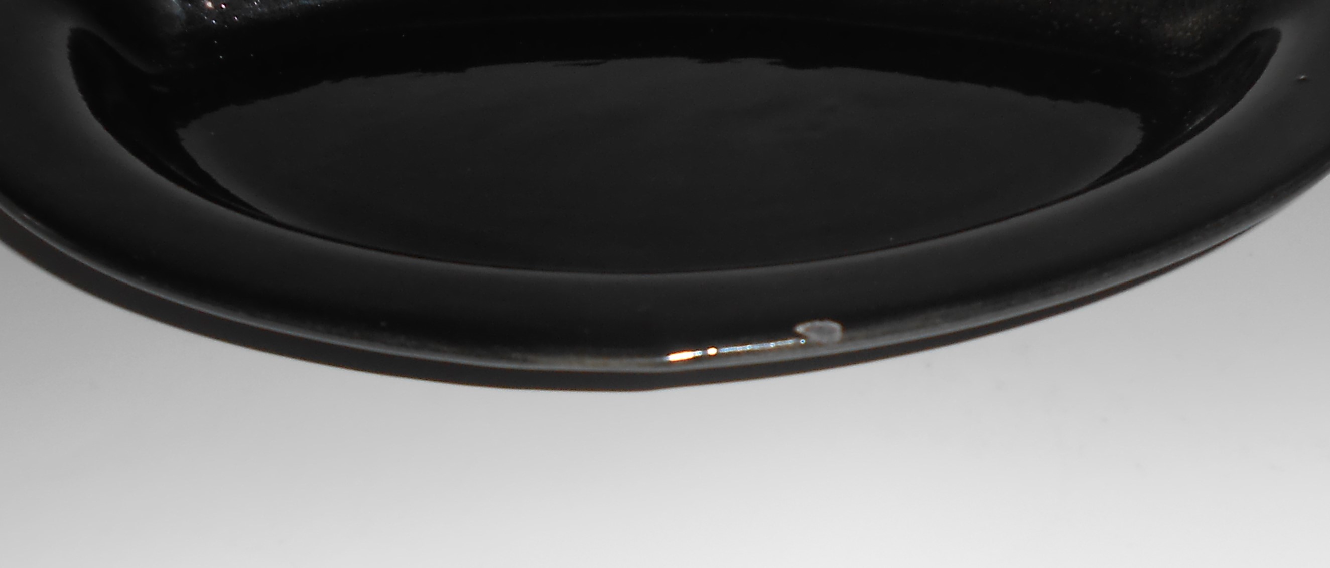 Bauer Pottery Monterey Moderne BLACK Grill Plate