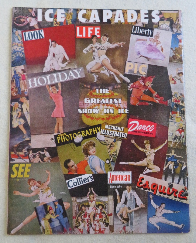 Original 1948 Sexy George Petty Pin Up Girl Ice Capades Program