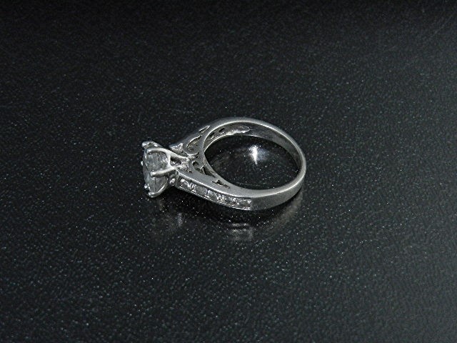 Sterling Silver 2Ct CZ Ring