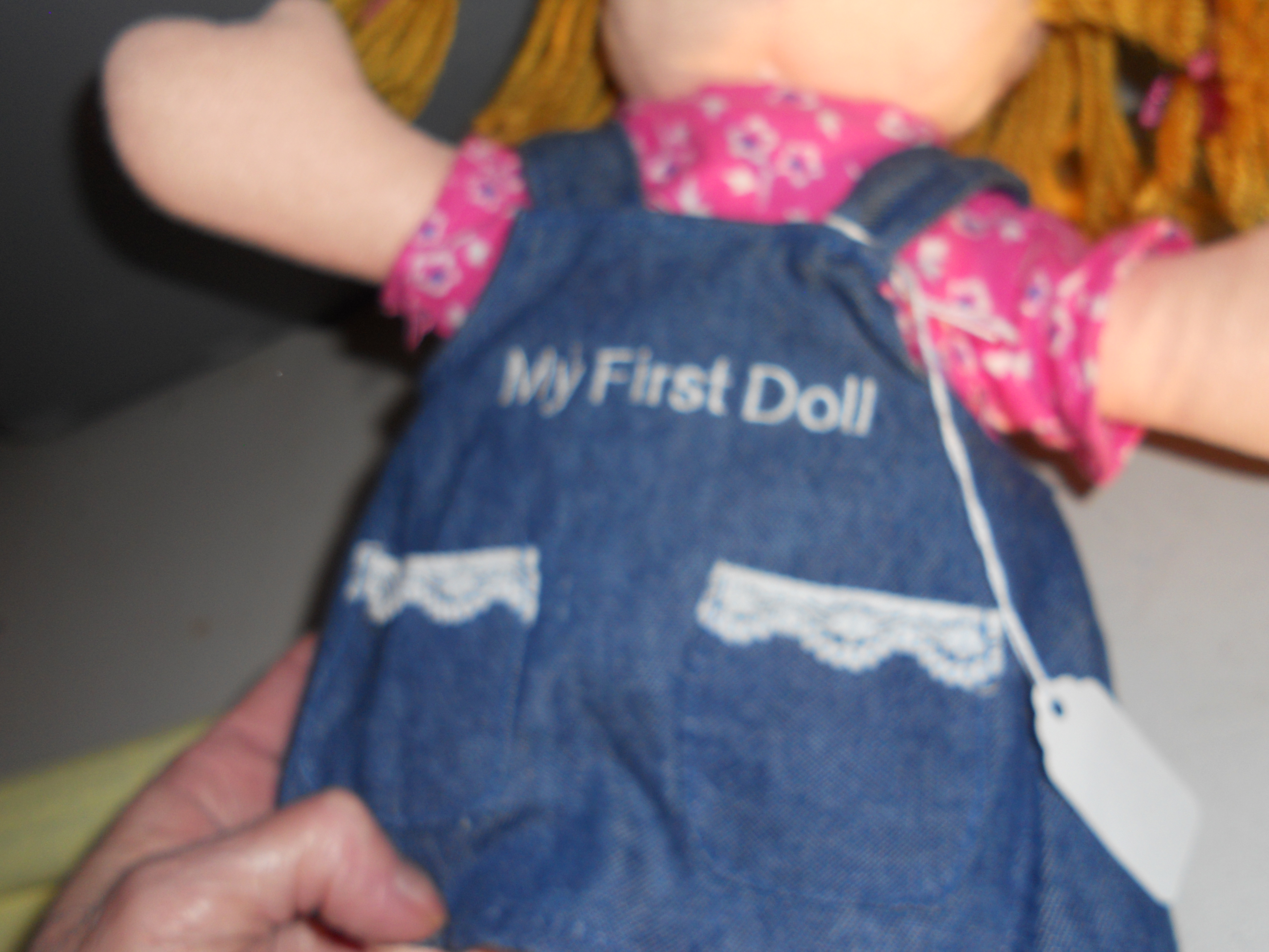 My First Doll Original Stuffed Plush Doll