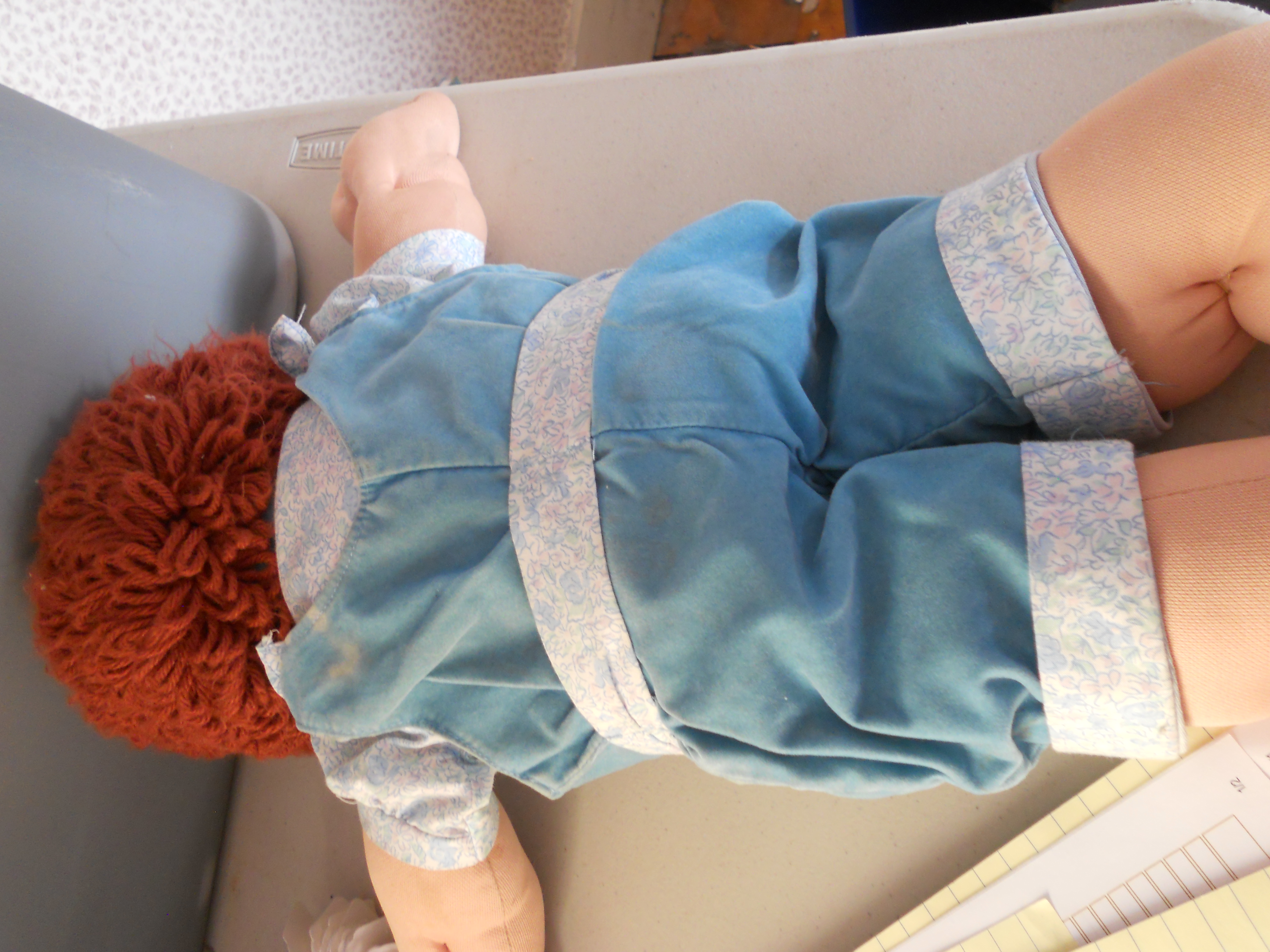 Cabbage Patch Doll with a Tagged Outfit